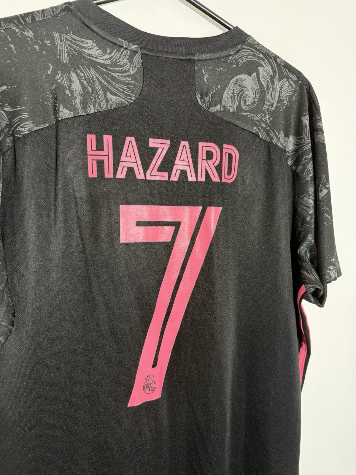 Real Madrid Hazard #7 2020/21 XL 3rd Shirt Excellent Condition GE0933