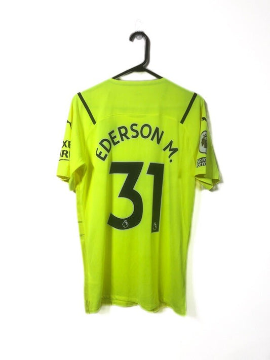 Manchester City Ederson #31 2021/22 XL Authentic GK Excellent Condion 759185-99