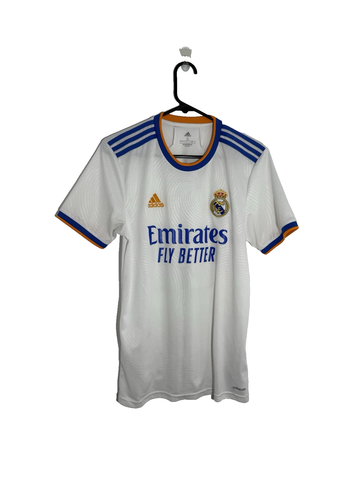 Real Madrid Vini Jr #20 2021/22 Small Home Shirt Adidas Excellent Condition