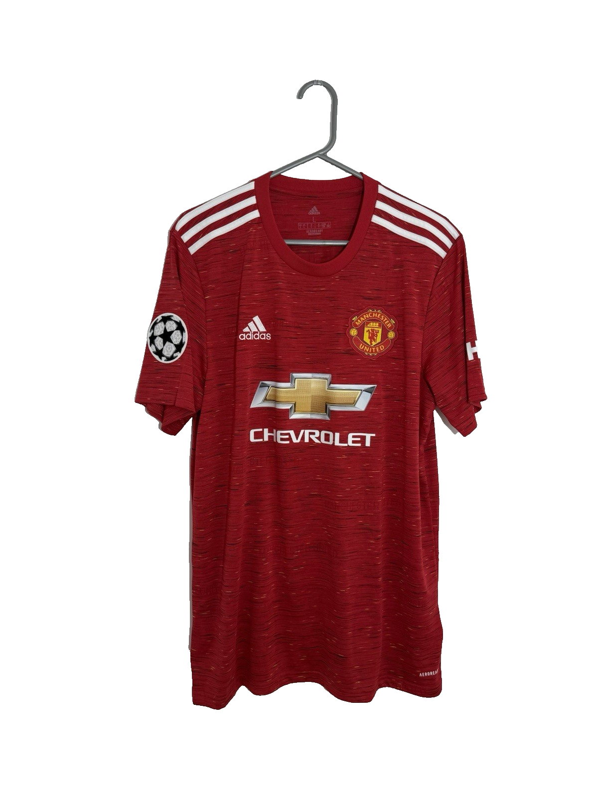 Manchester United Rashford #10 2020/21 Large Home CL Shirt Adidas BNWT GC7958