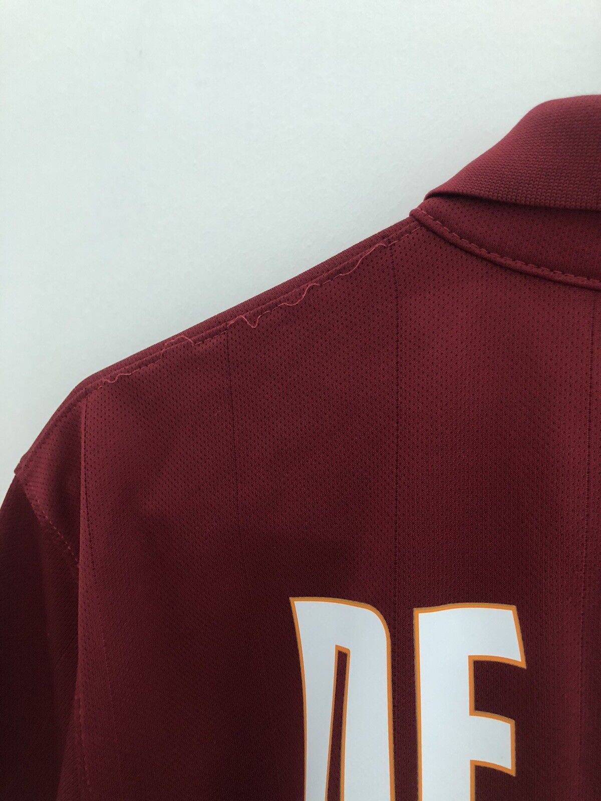 De Rossi 16 AS Roma 2014 15 Home Medium Shirt Very Good Condition 635811 678