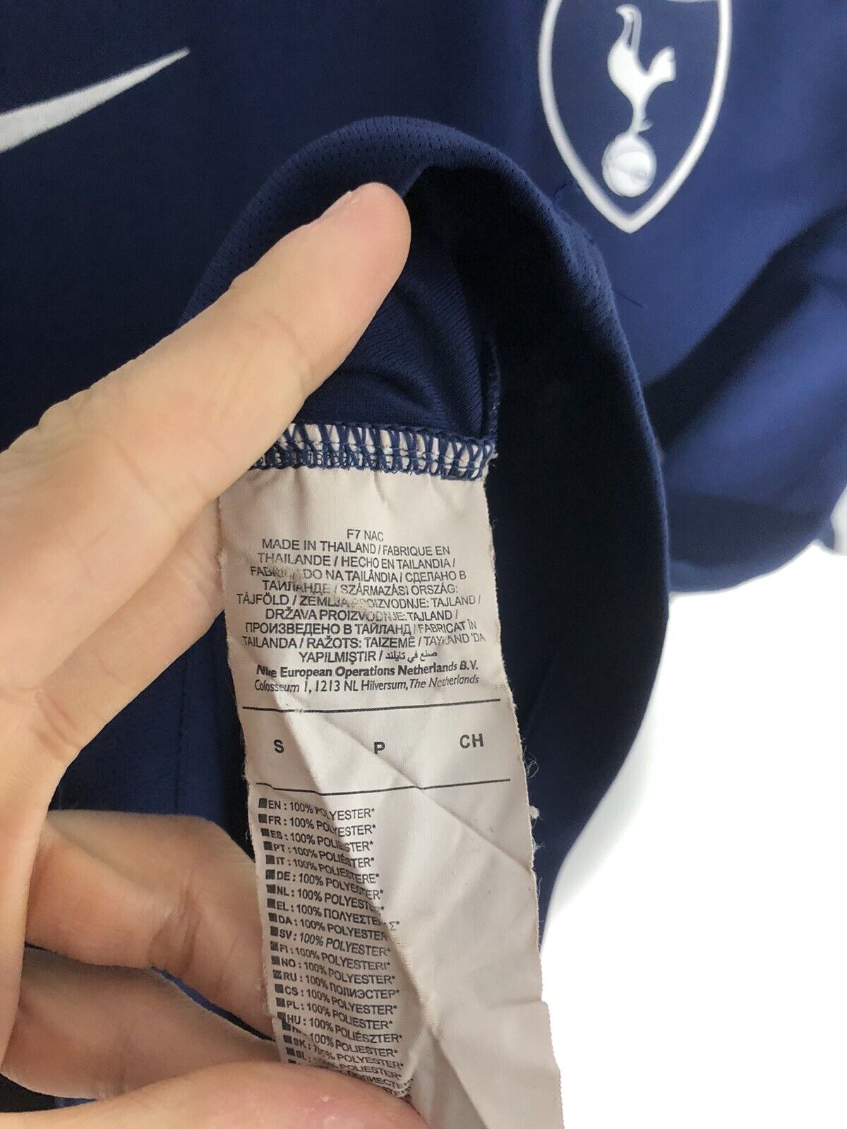 Dier 15 Tottenham Hotspur 2017 18 Small Away Excellent Condition 896316 430