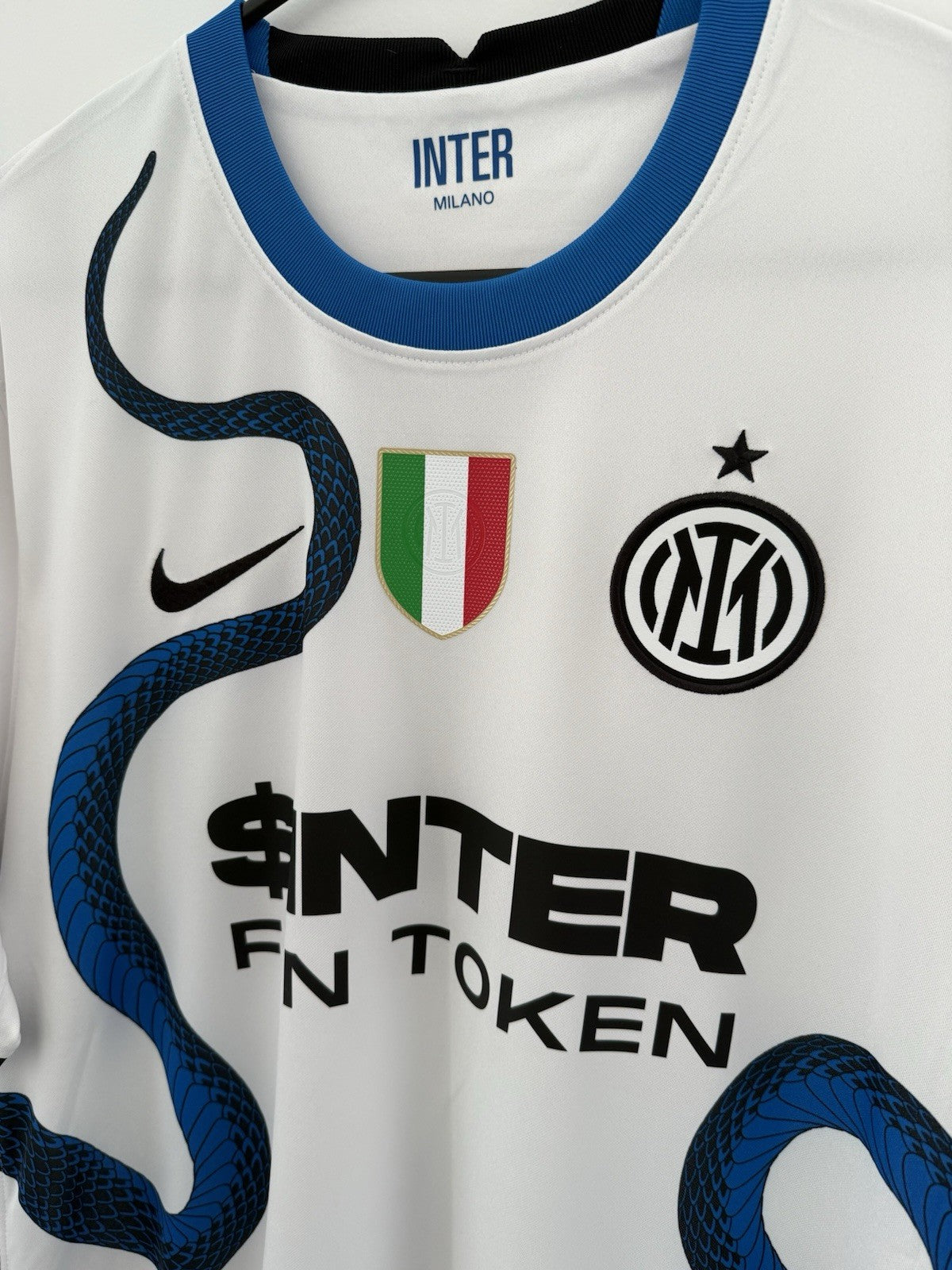 Inter Milan Barella #23 2021/22 Large Away Shirt Excellent Condition CV7899-101