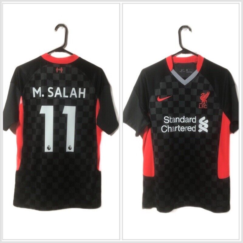 M Salah 11 Liverpool Medium 2020 21 3rd Shirt Excellent Condition CZ3197 060