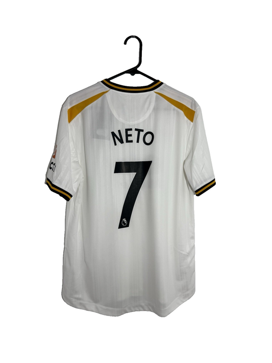 Wolverhampton Wanderers Neto #7 2021/22 Large 3rd Shirt Castore BNWT
