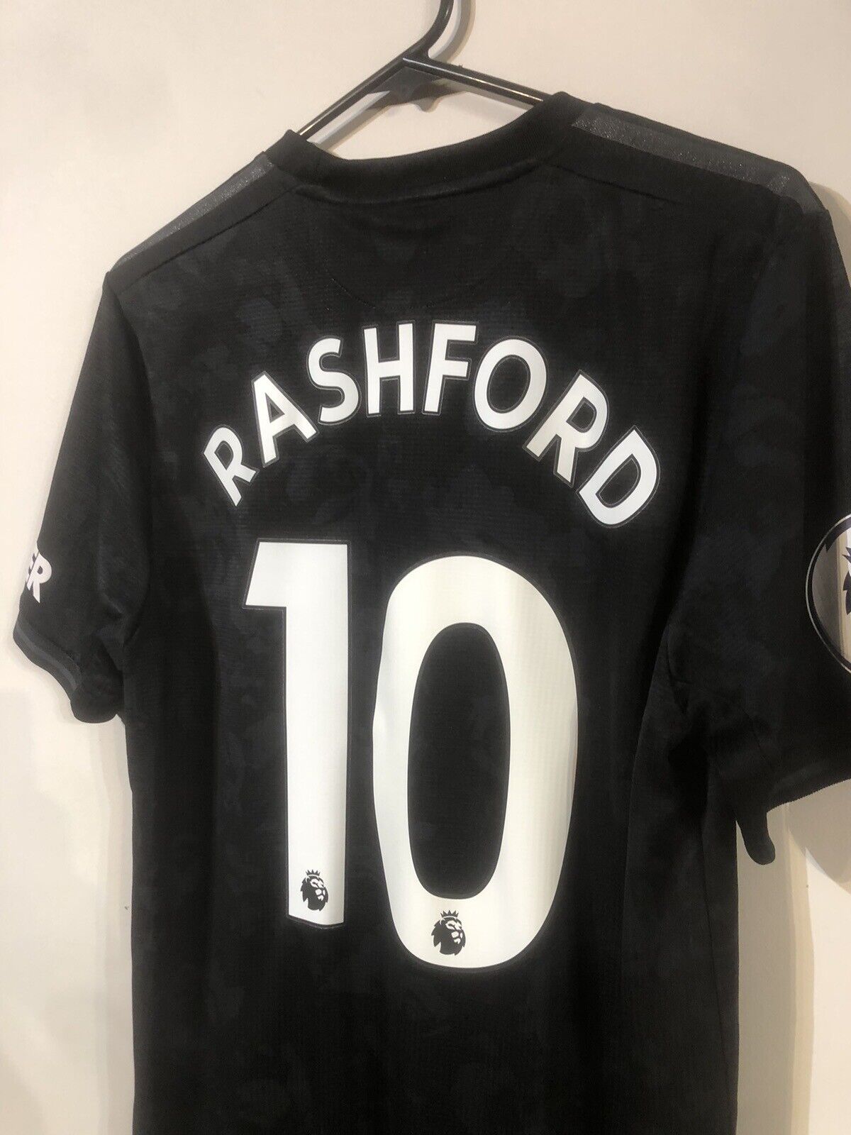 Rashford #10 Manchester United Authentic 2019/20 3rd Medium Excellent Condition