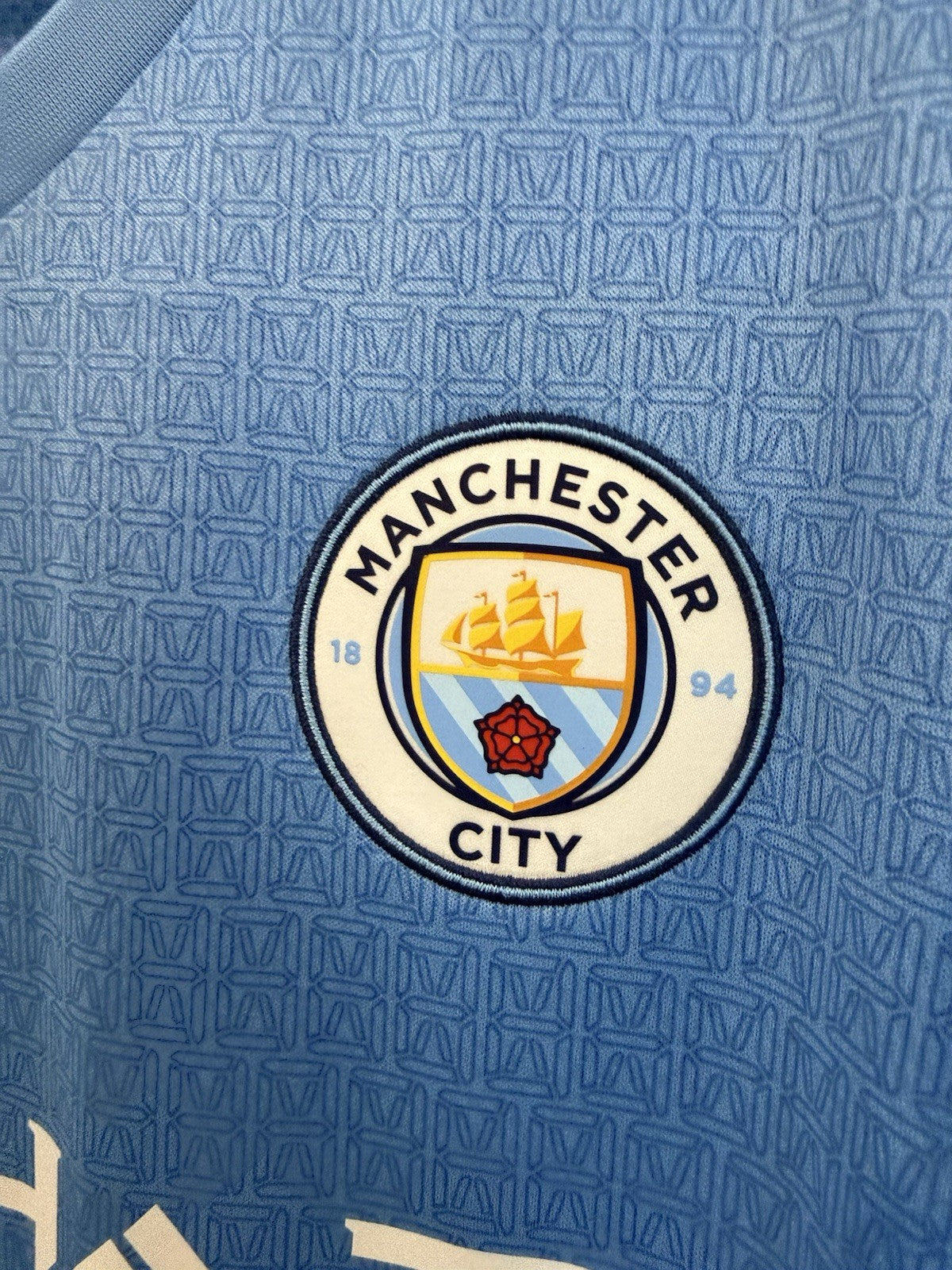 Manchester City Foden #47 2021/22 Medium Home CL Shirt BNWT 759202-01
