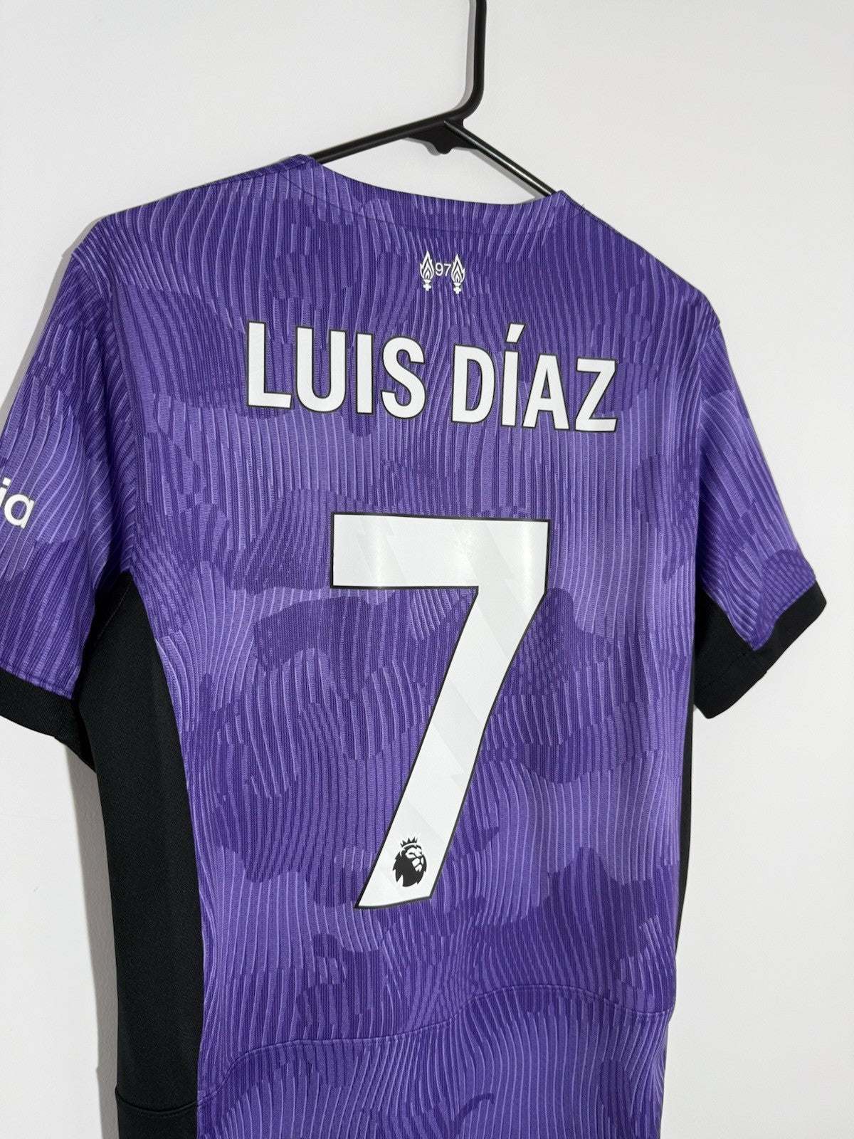Liverpool Luis Diaz #7 2023/24 Small 3rd Shirt Excellent Condition DX9822-568