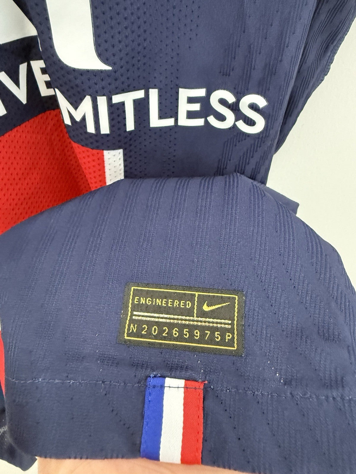 Paris St Germain 2021/22 Large Vaporknit Home Excellent Condition CD4189-411