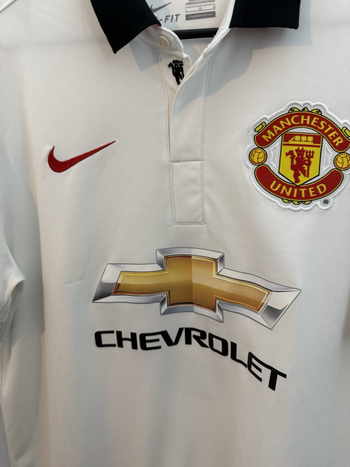 Manchester United Falcao #9 2014/15 Large Away Excellent Condition 611032-106