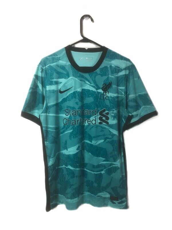 M Salah 11 Liverpool Medium 2020 21 Away Nike Excellent Condition Cz2635 354