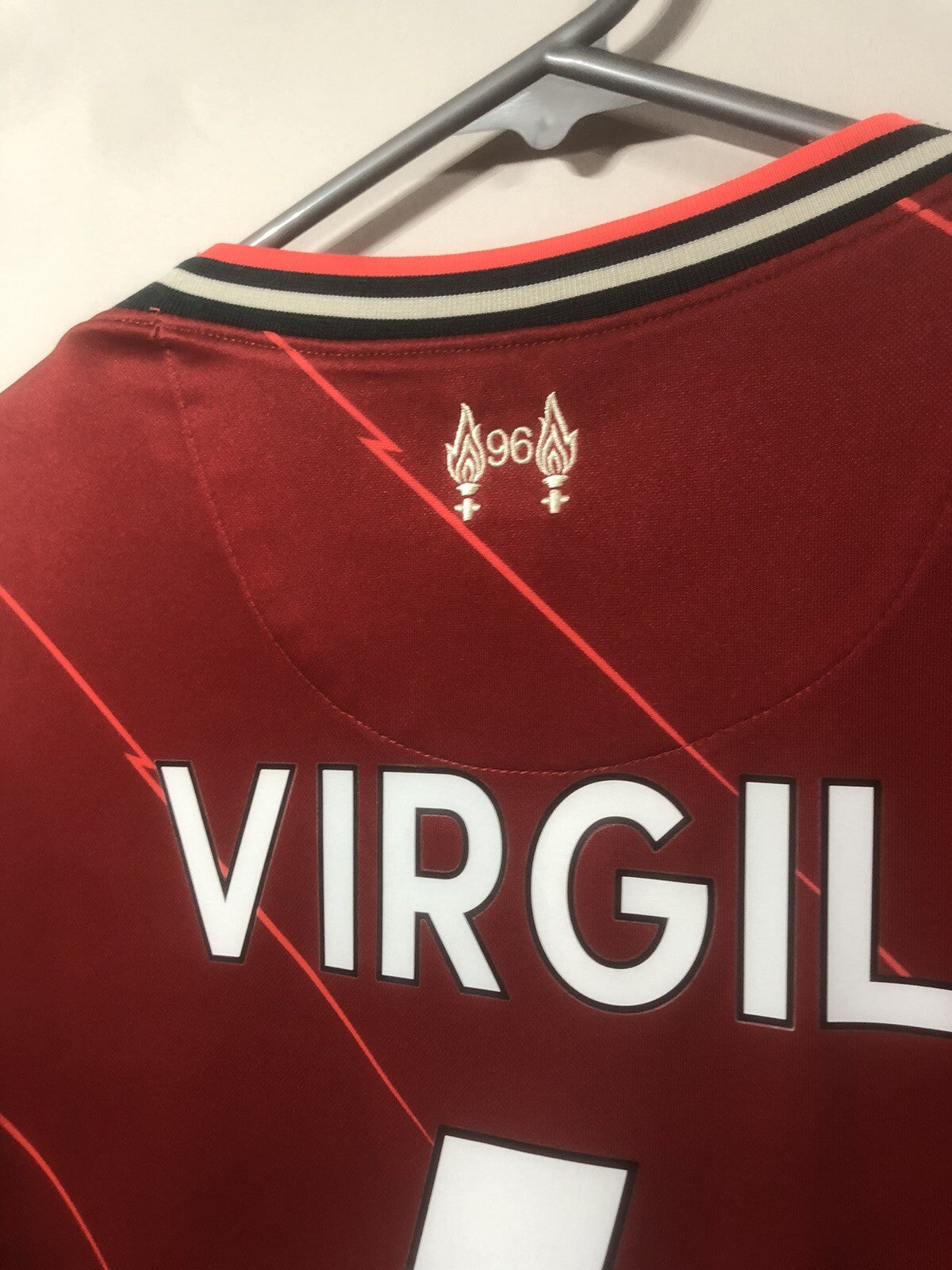 Liverpool Virgil #4 Small 2021/22 Home Shirt Nike Excellent Condition DB2560-688