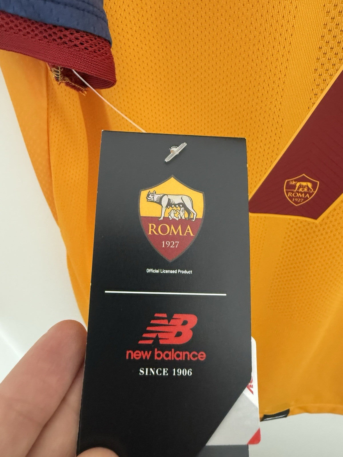 AS Roma Pellegrini #7 2021/22 XL 3rd Shirt New Balance BNWT MT130222