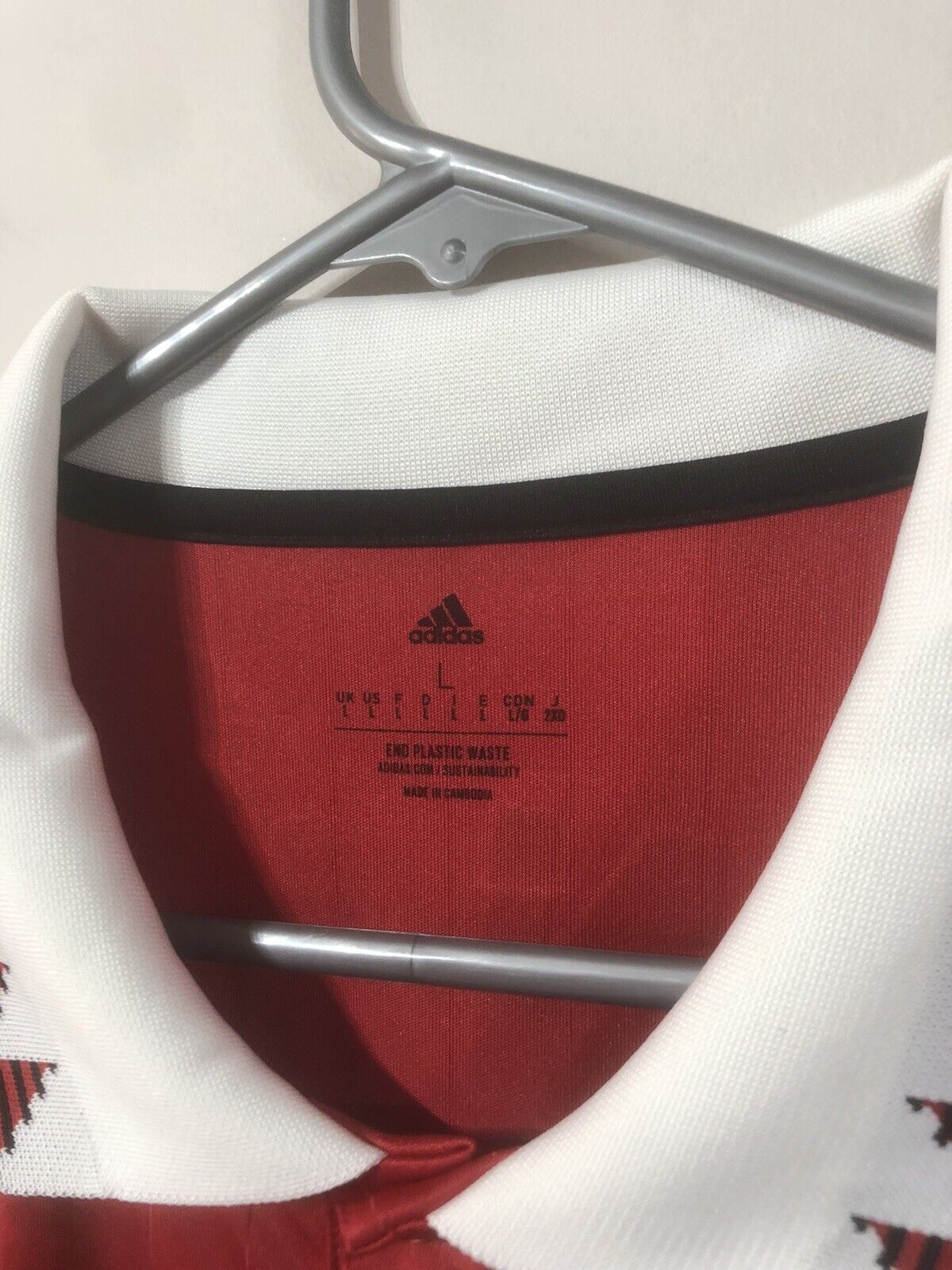 Garnacho #49 Manchester United Large L/S BNWT 2022/23 Home Shirt