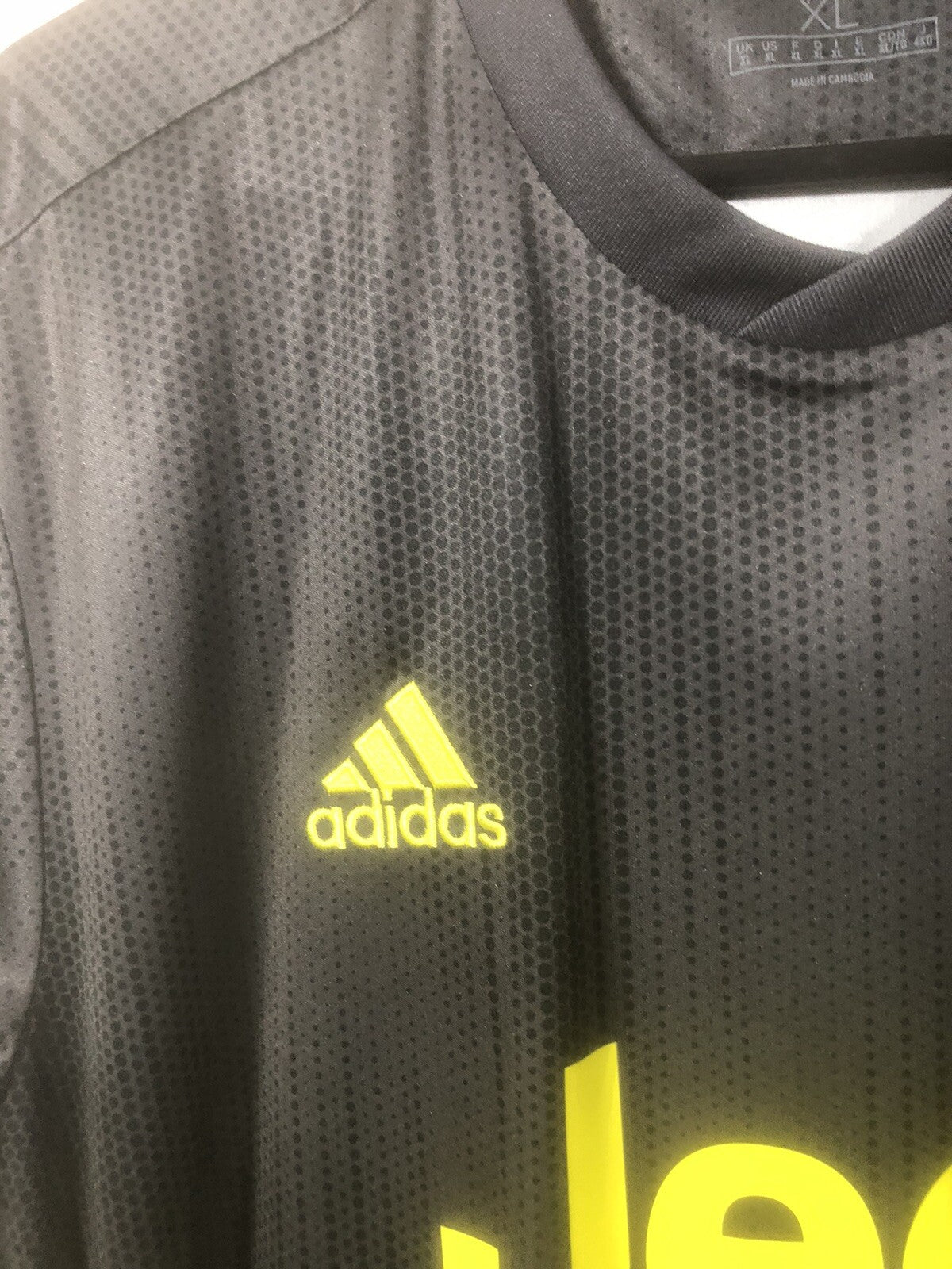 Juventus Chiellini #3 2018/19 XL 3rd Shirt Adidas BNWT DP0455