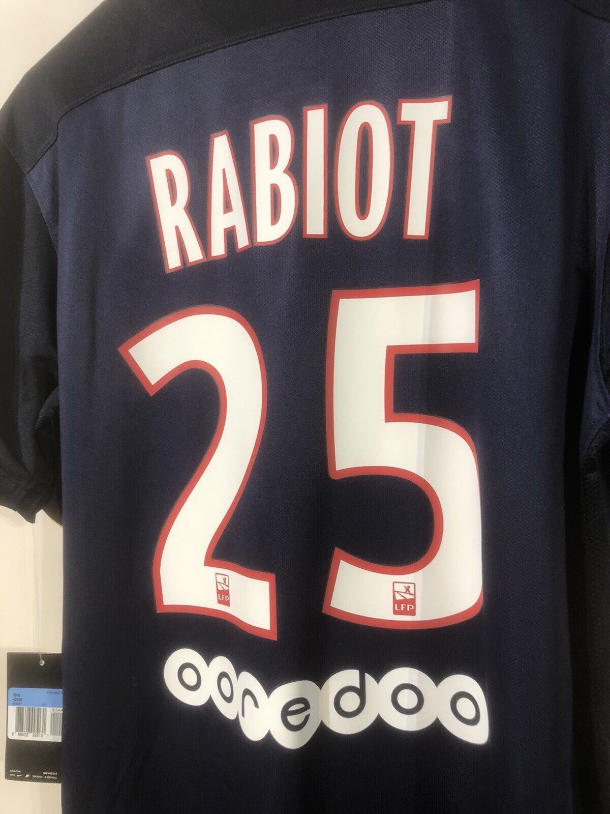 Rabiot #25 Paris St Germain 2015/16 Medium Home Shirt Nike BNWT