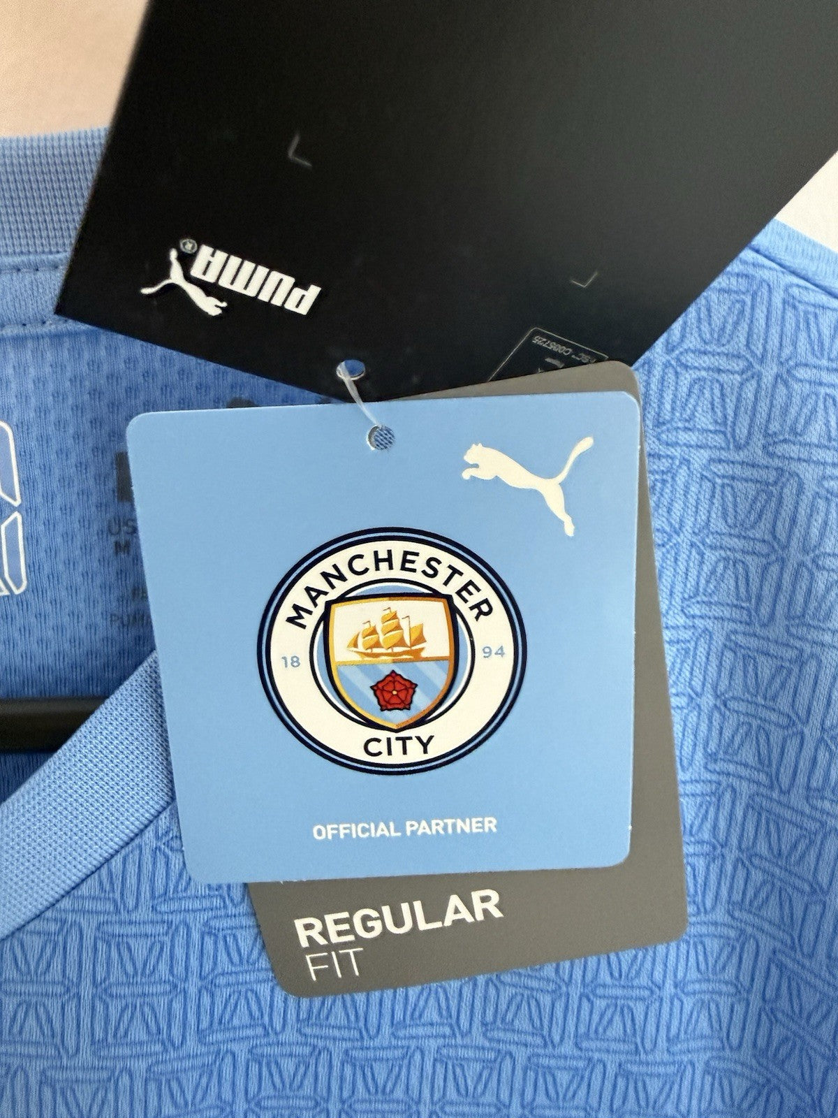 Manchester City Foden #47 2021/22 Medium Home CL Shirt BNWT 759202-01
