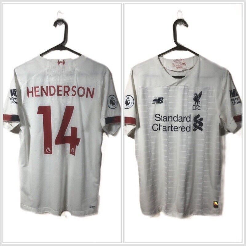 Henderson 14 Liverpool Medium 2019 20 Away Shirt Excellent Condition Mt930013