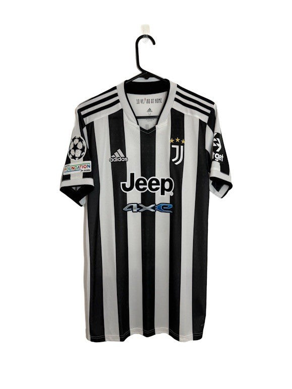 Juventus Vlahovic #7 2021/22 Medium Home CL Shirt Adidas BNWT GS1442