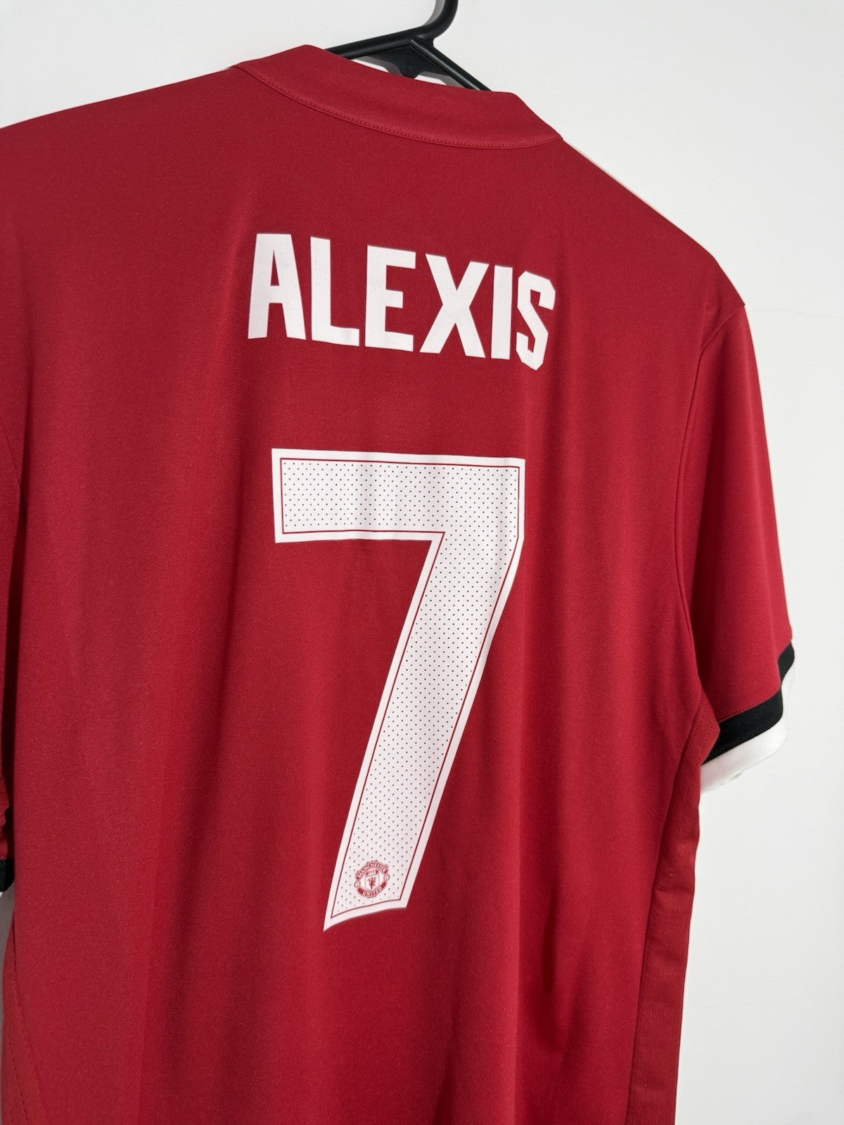 Manchester United Alexis #7 2017/18 Large Home Shirt Excellent Condition BS1214