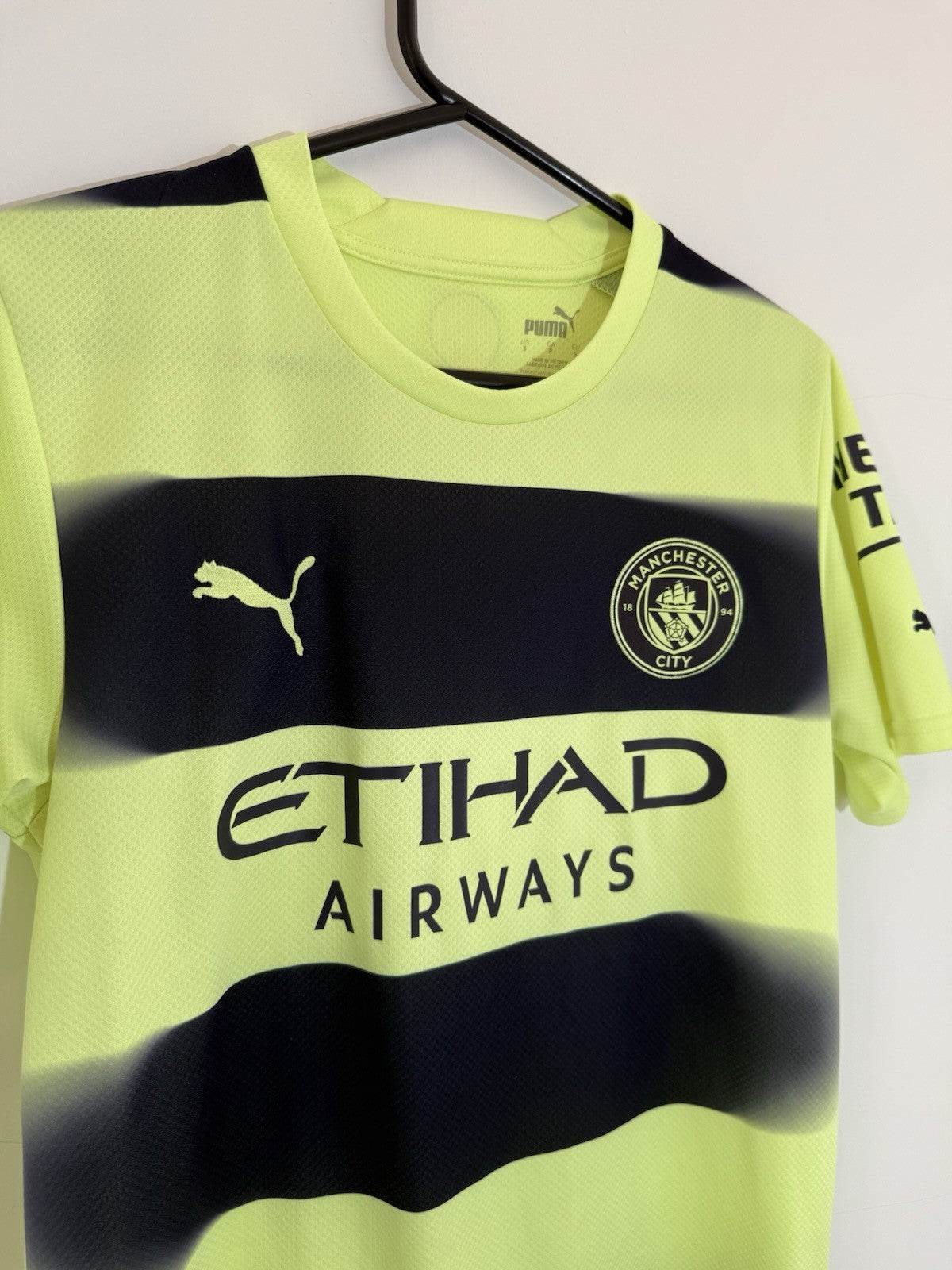 Manchester City Foden #47 2022/23 Small 3rd Shirt Excellent Condition 765734-03