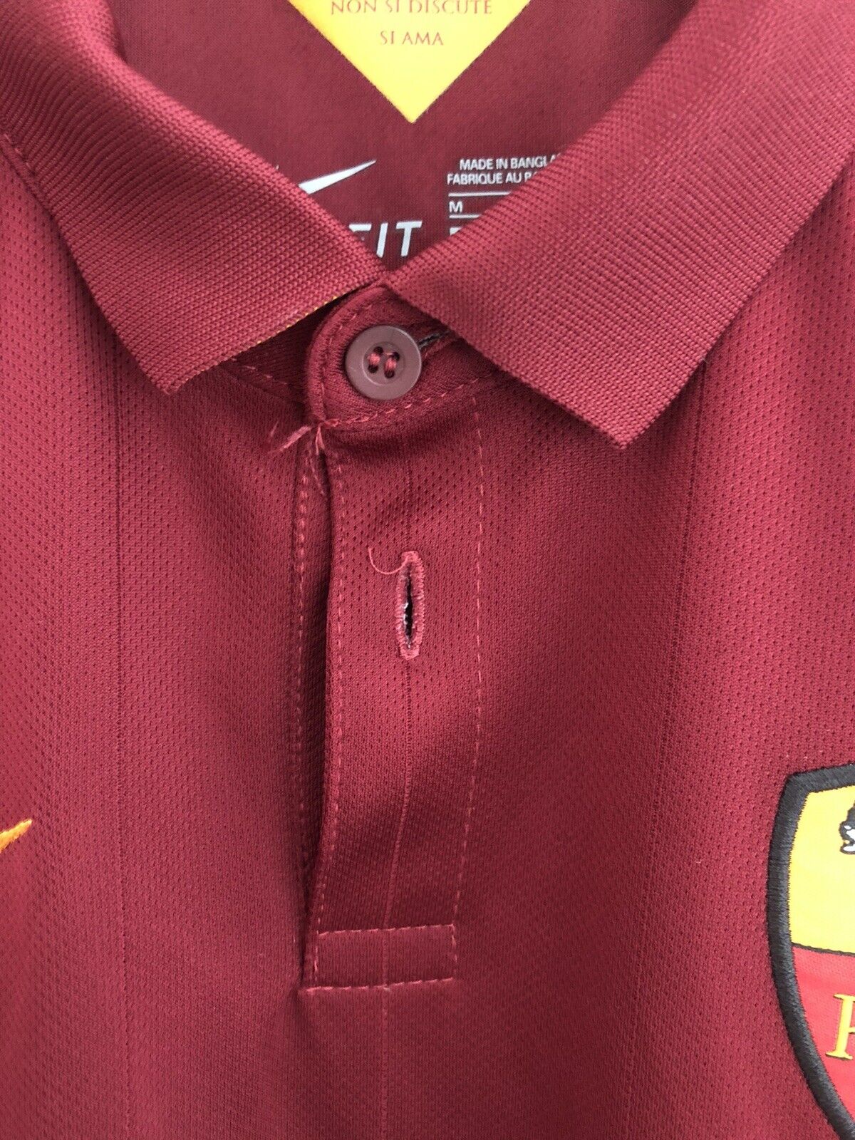 De Rossi 16 AS Roma 2014 15 Home Medium Shirt Very Good Condition 635811 678