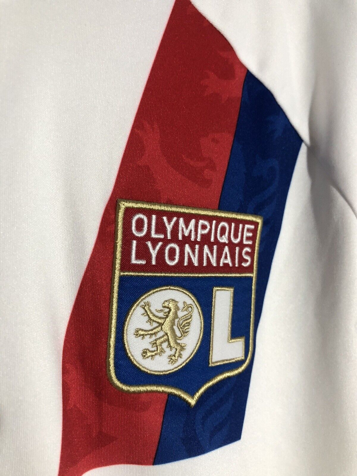 Olympique Lyonnais 2010 11 Xl Home Shirt Adidas Excellent Condition P00333
