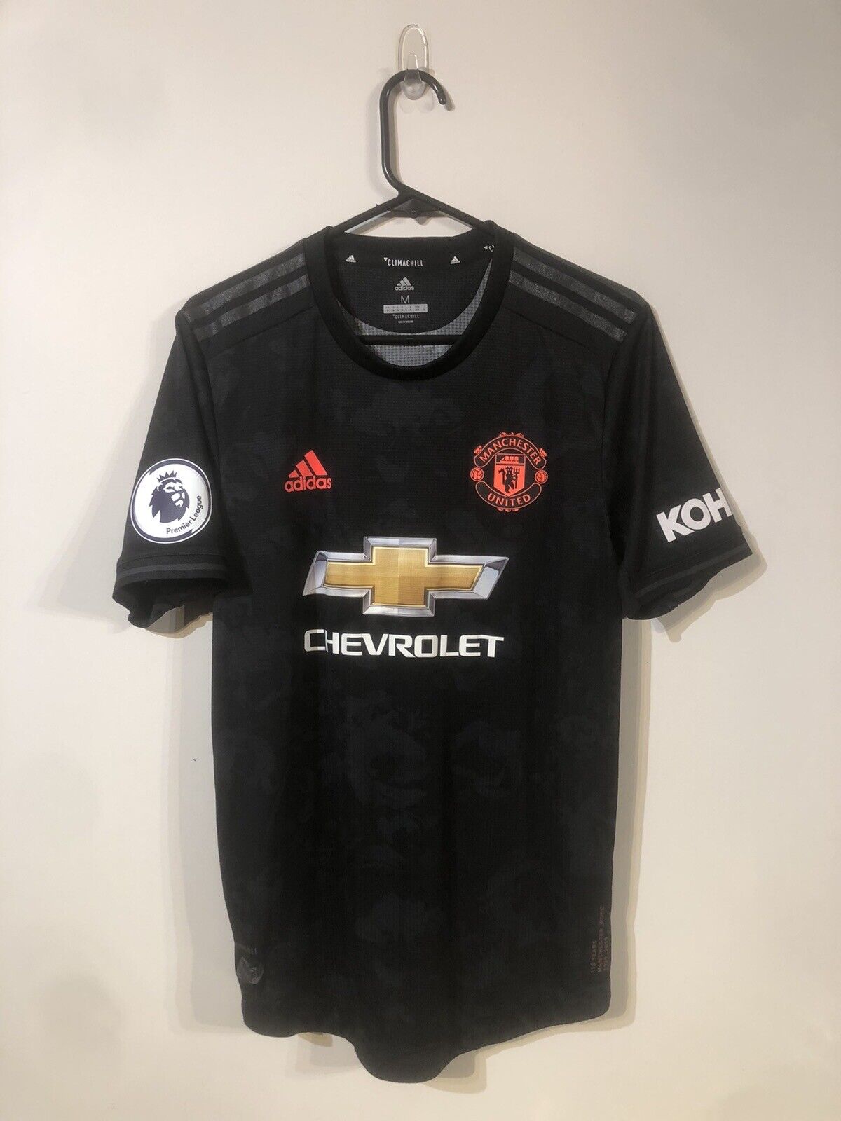 Rashford #10 Manchester United Authentic 2019/20 3rd Medium Excellent Condition