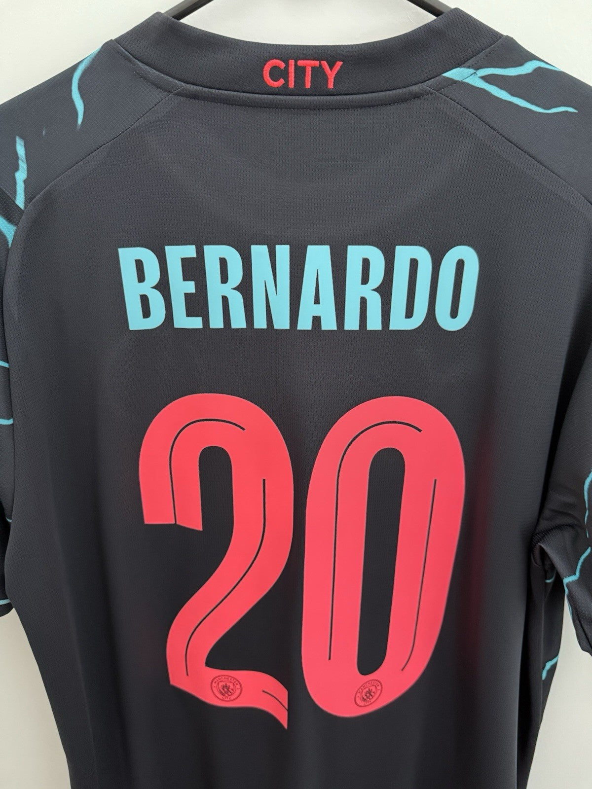 Manchester City Bernardo #20 2023/24 Large 3rd Brand New With Tag 770460-03