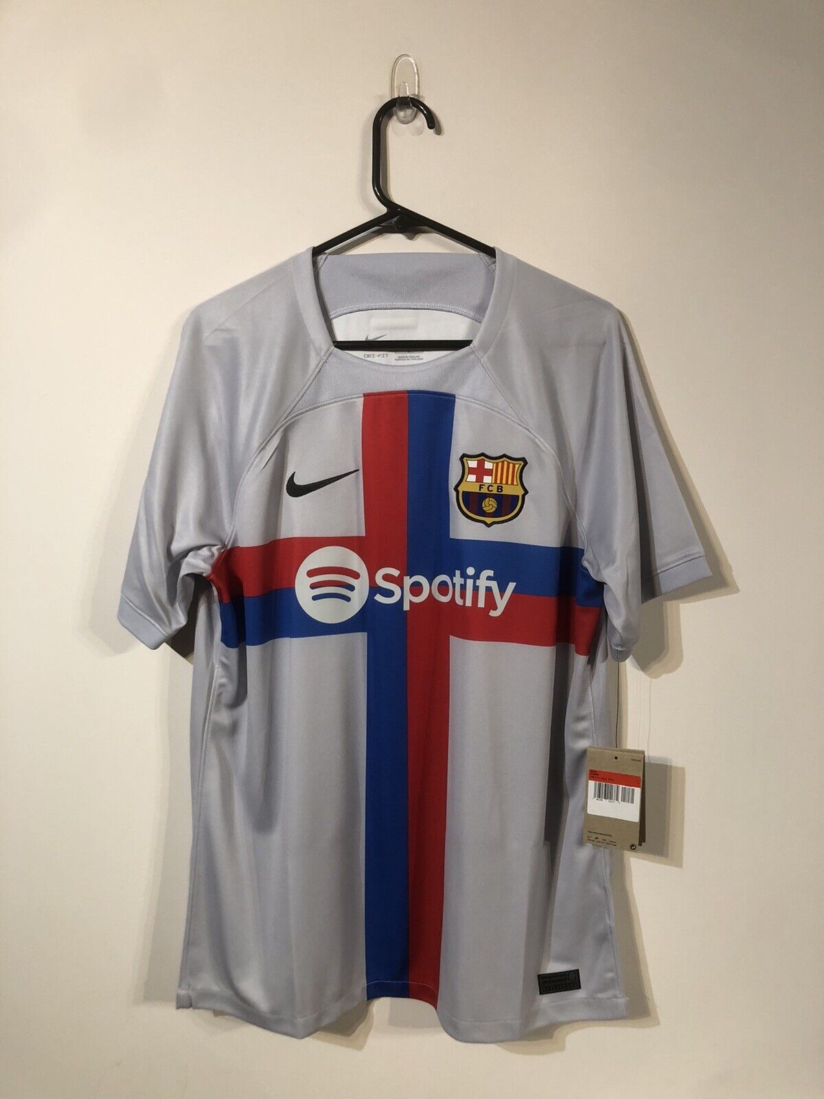 Gavi #30 Barcelona Euro 2022/23 3rd Large Football Shirt Nike BNWT