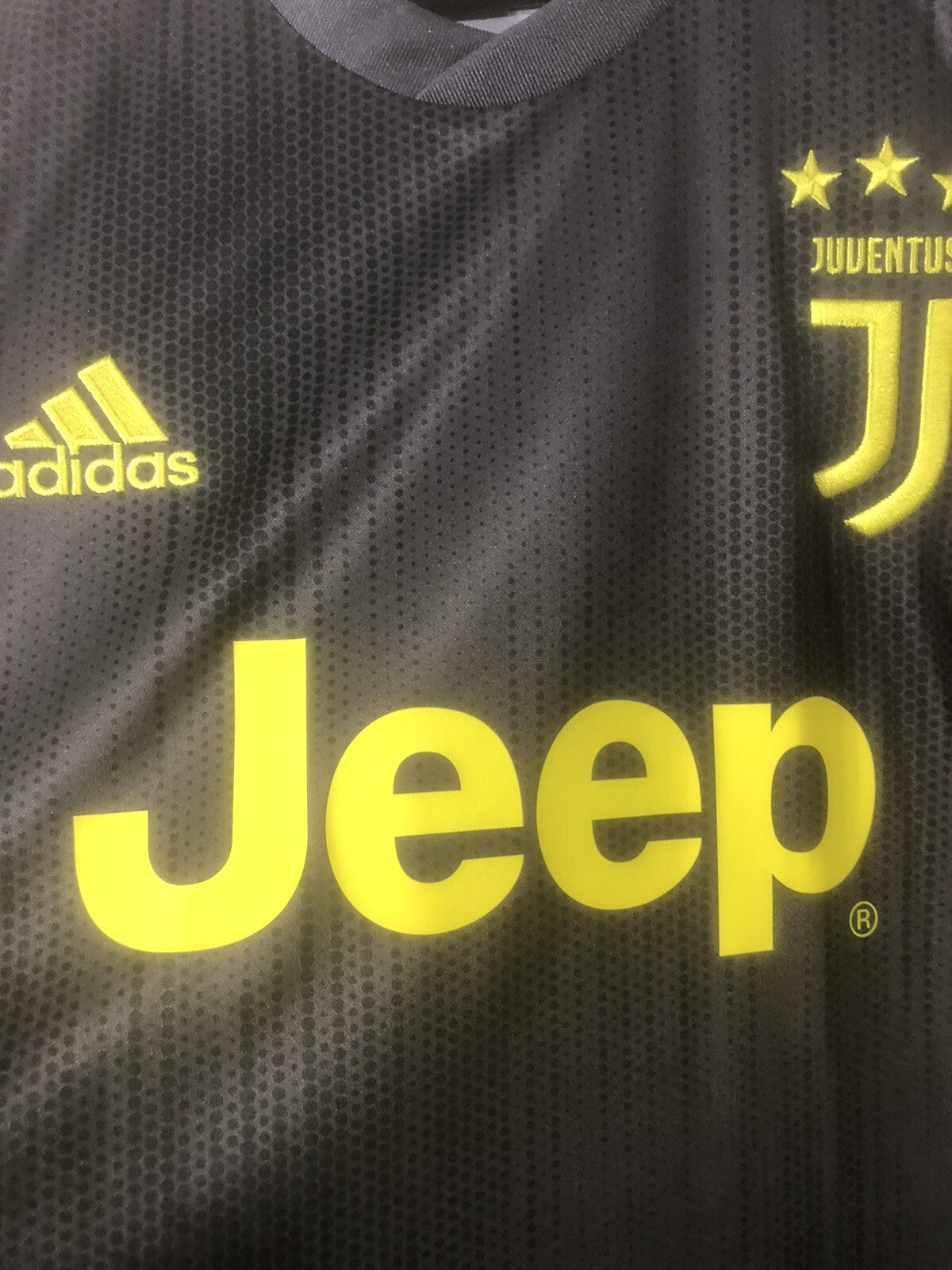 Juventus Chiellini #3 2018/19 XL 3rd Shirt Adidas BNWT DP0455