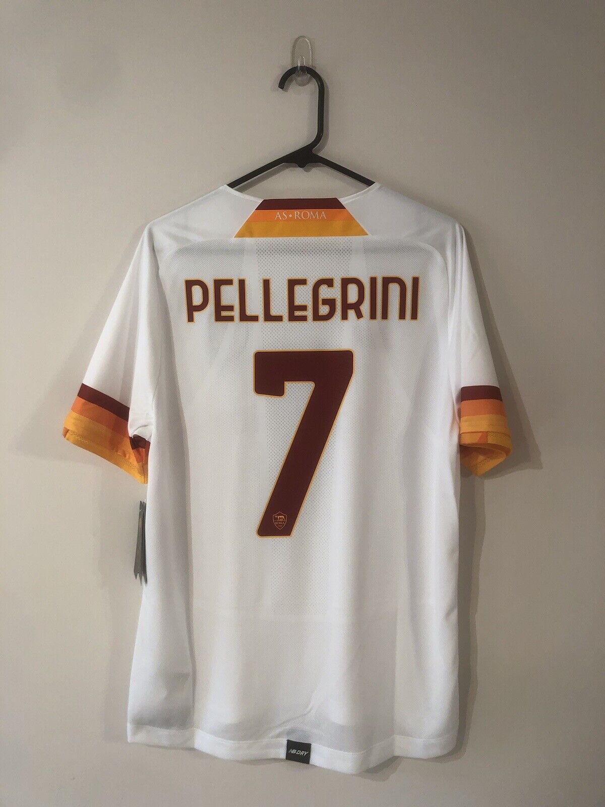 Pellegrini #7 AS Roma Away 2021/22 Large Shirt New Balance BNWT