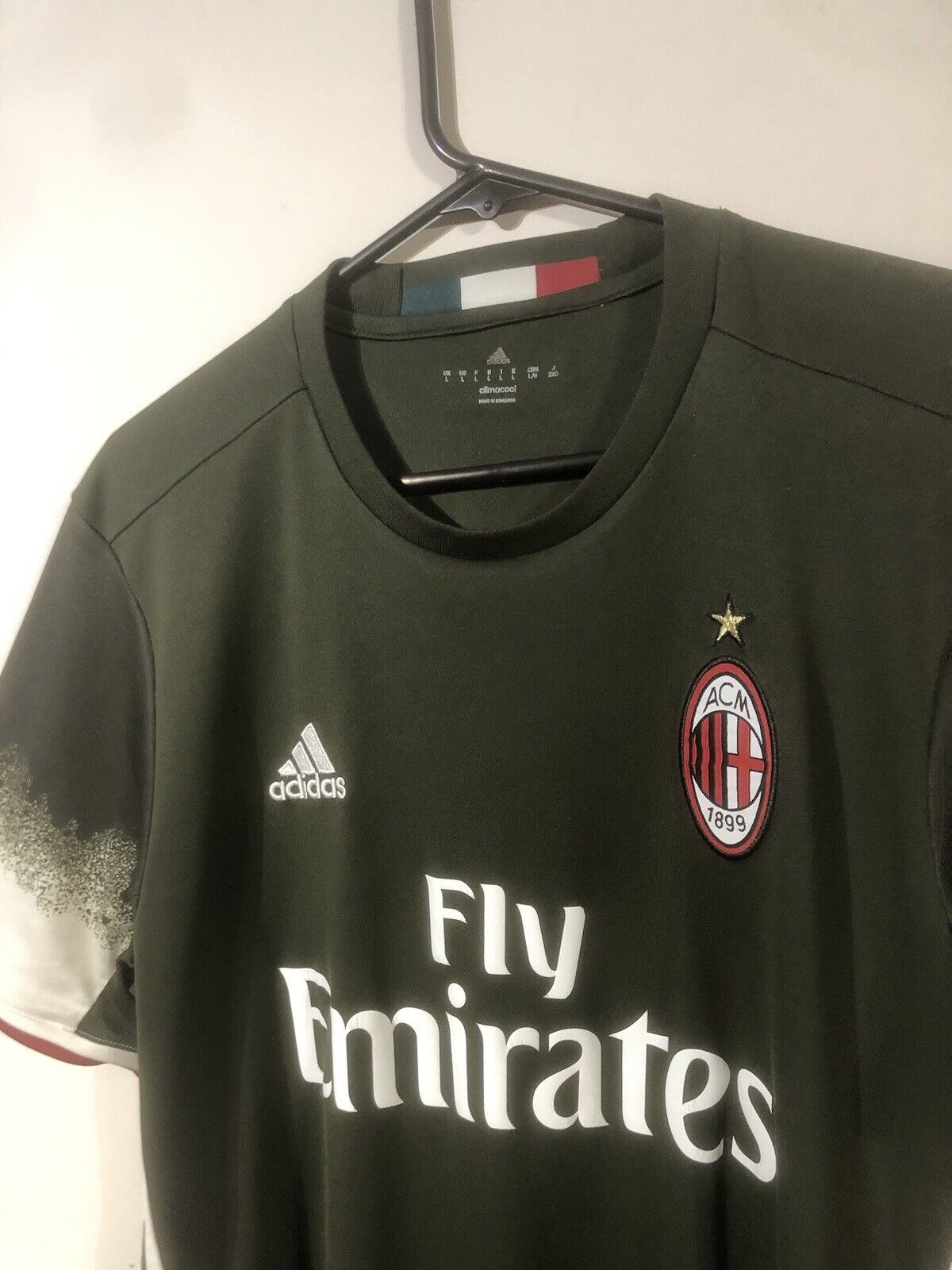 Locatelli #73 Large AC Milan 2015/16 3rd Shirt Adidas Very Good Condition