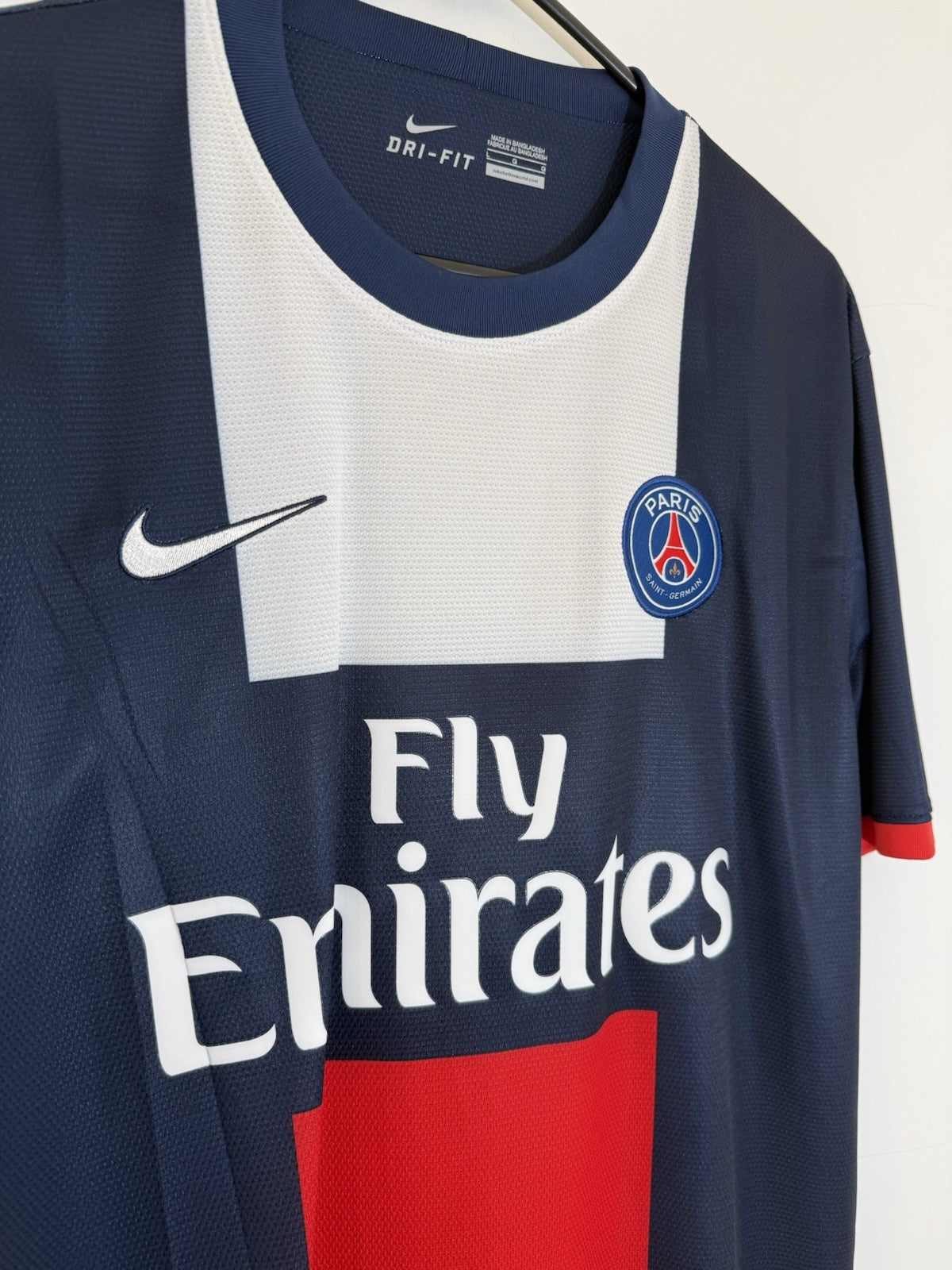 Paris St Germain Pastore #27 2013/14 Large Home Excellent Condition 544424-411