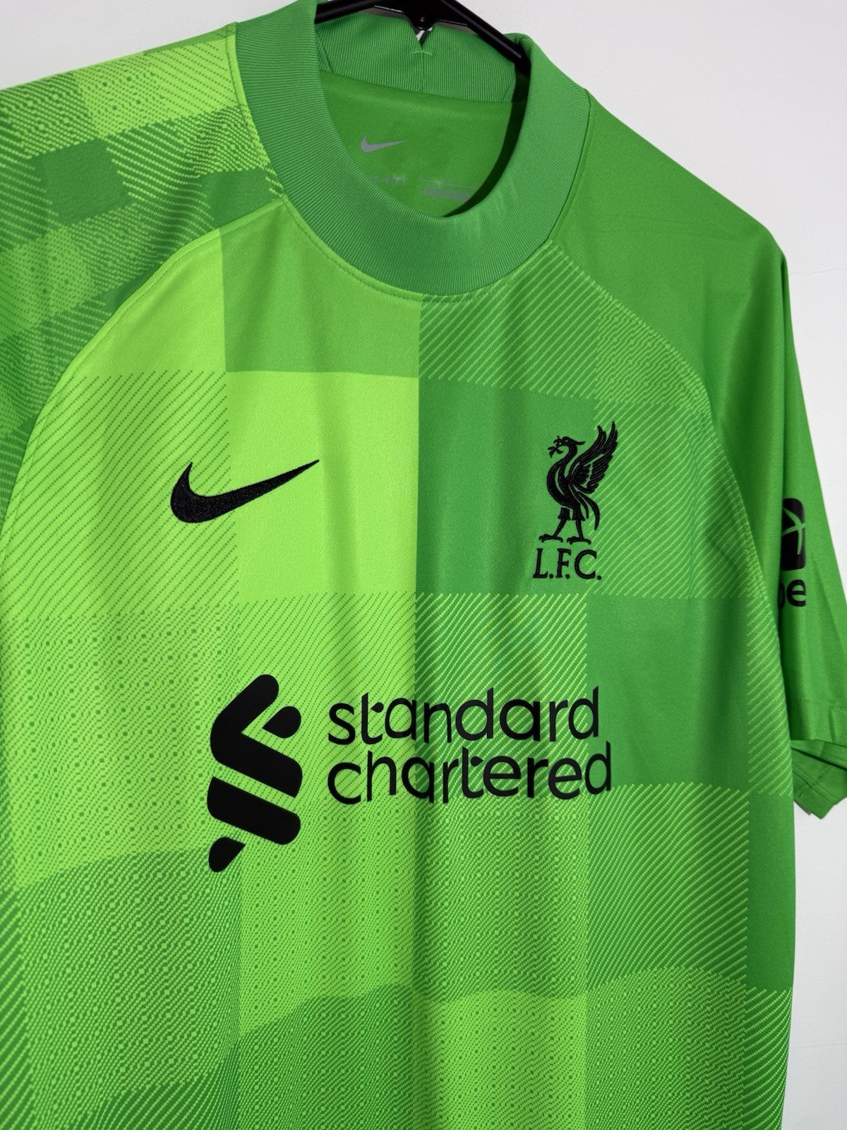Liverpool A. Becker #1 2021/22 Large Home GK Shirt Nike BNWT DB2559-330