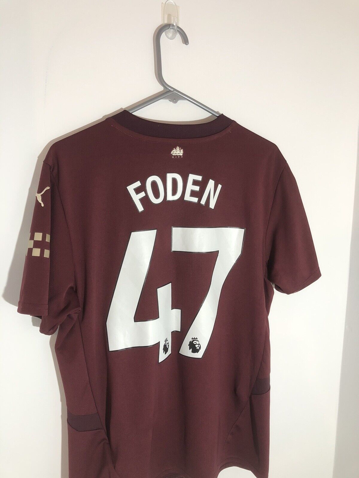 Foden 47 Manchester City 2024 25 Medium 3rd Shirt Excellent Condition 775201 03