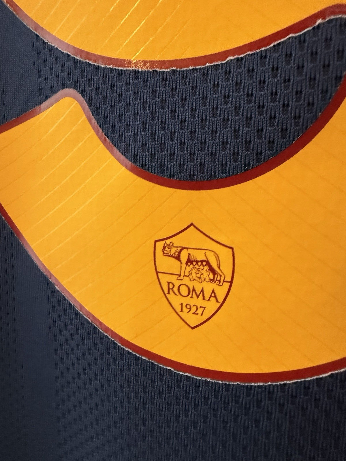 AS Roma Abraham #9 2021/22 XL 4th Shirt New Balance BNWT MT130253