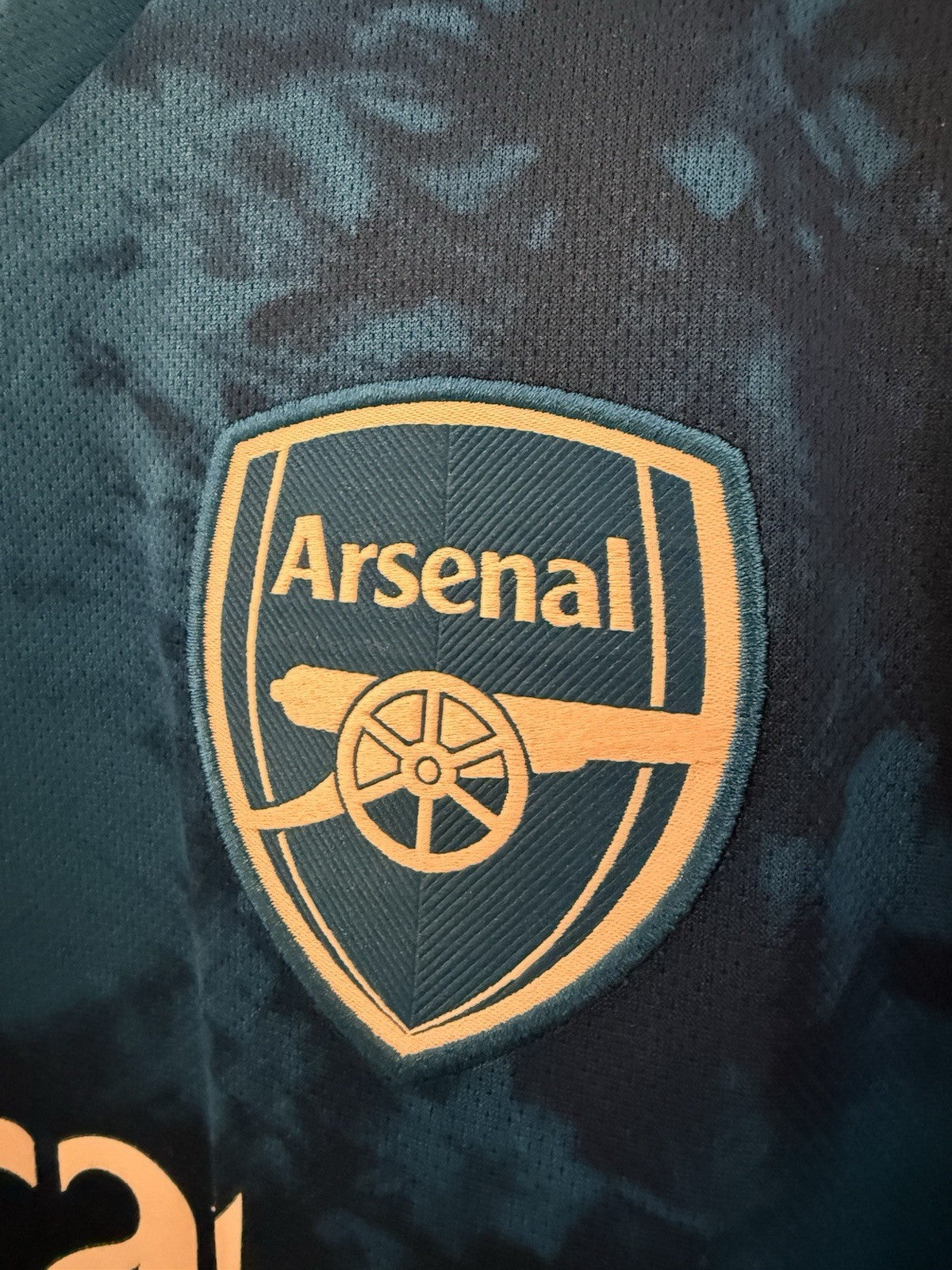 Arsenal Tierney #3 2020/21 Small 3rd Shirt Adidas Excellent Condition GH6653