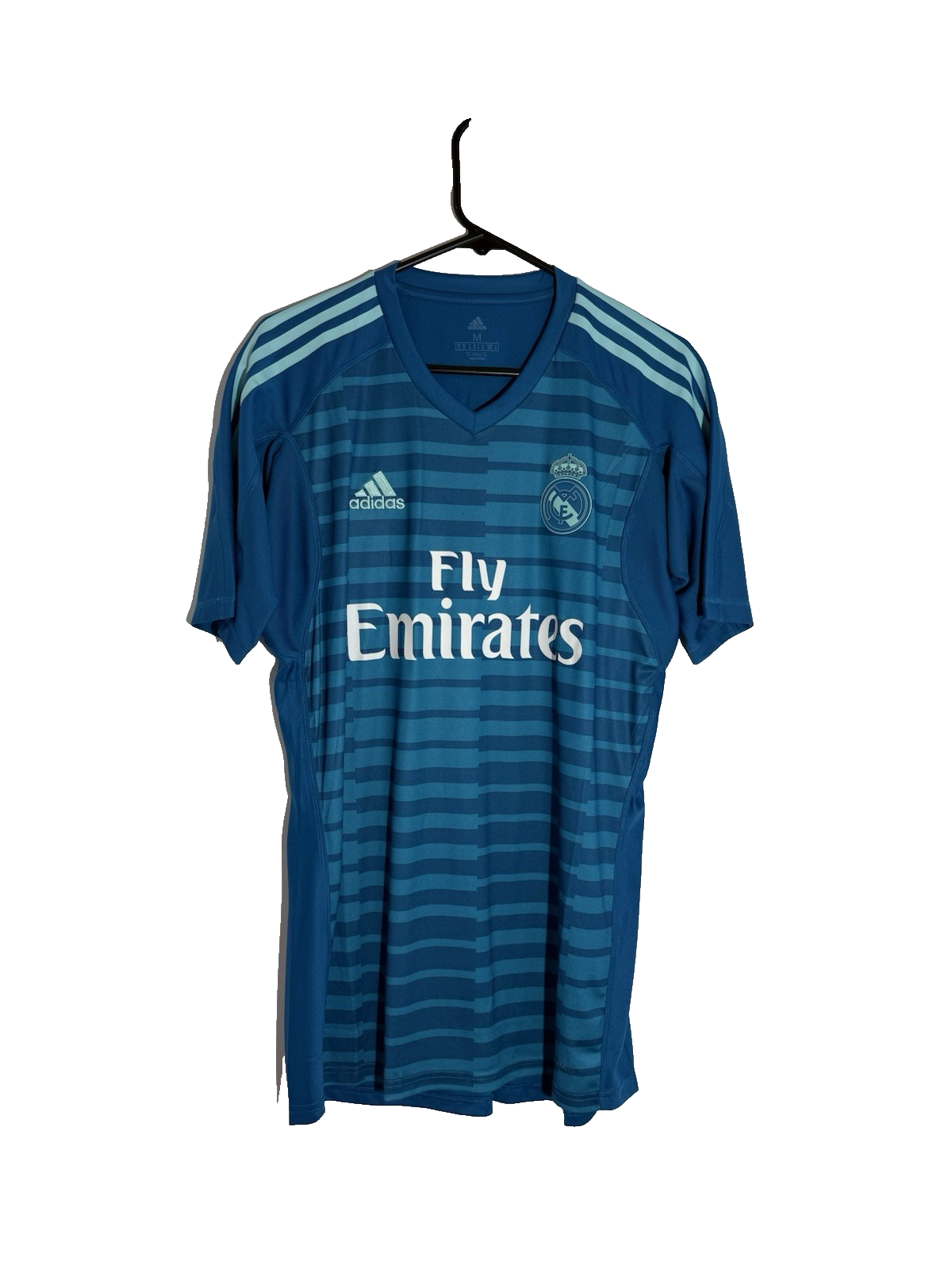 Real Madrid Courtois #25 2018/19 Medium Home GK Shirt BNWT CG0564
