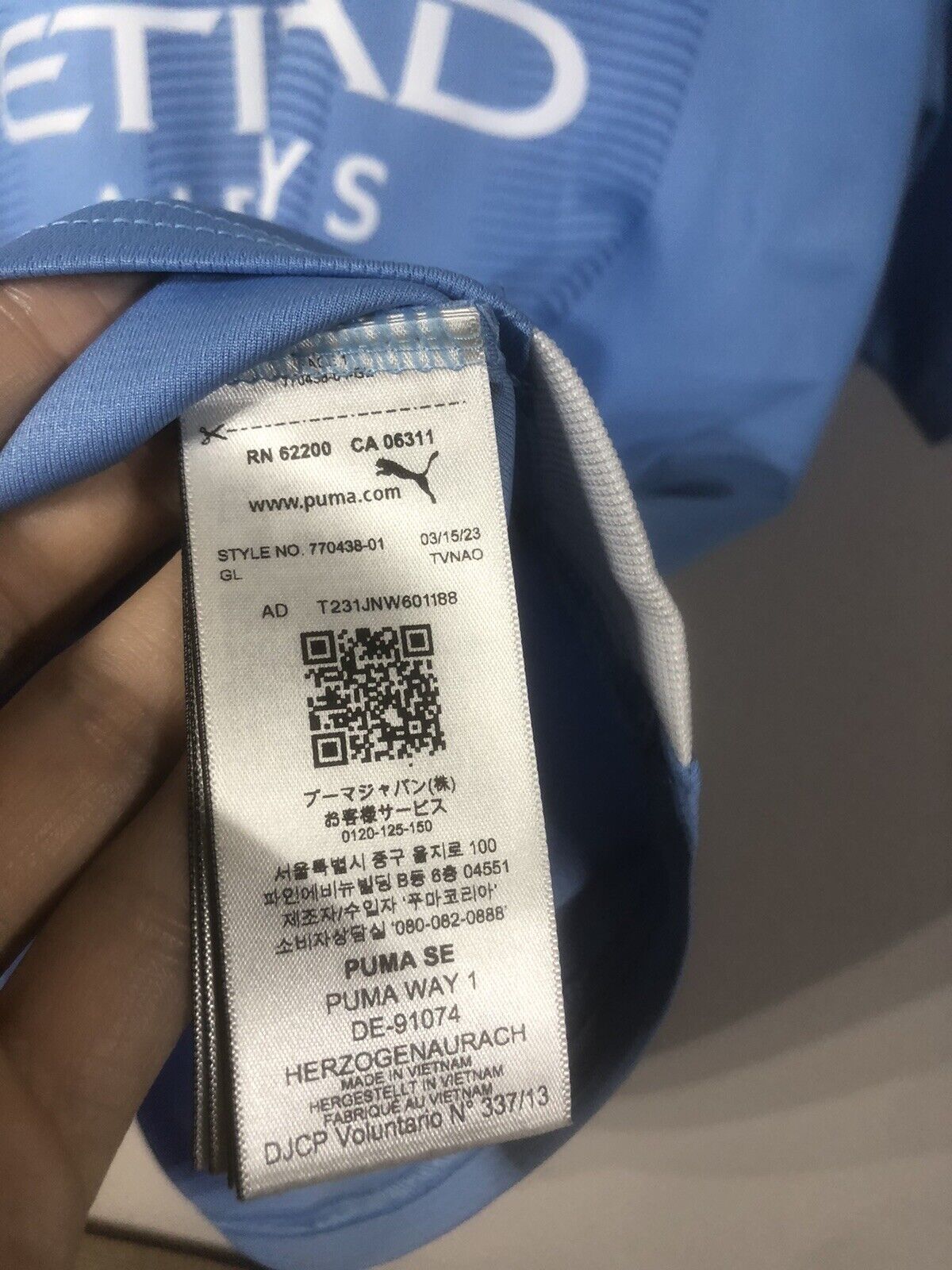 Foden 47 Manchester City 2023 24 Xl Home Shirt Excellent Condition 770438 01