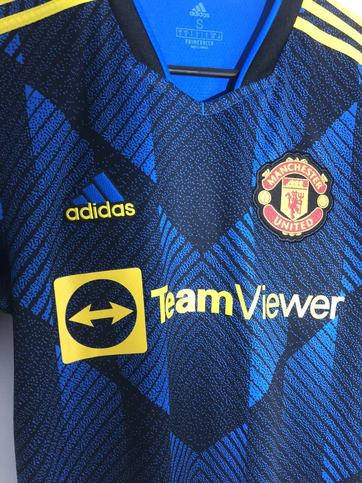 Ronaldo 7 Manchester United Small 2021 22 3rd Shirt Excellent Condition Gm4616