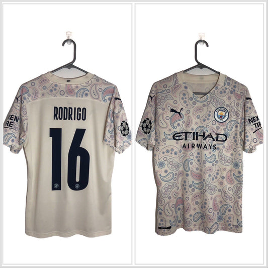 Rodrigo 16 Manchester City 2020 21 Medium Cl 3rd Excellent Condition 757095 03