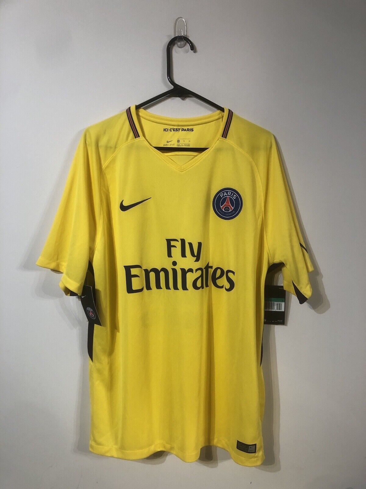 Neymar Jr #10 Paris St Germain 2018/19 X-Large Away Shirt BNWT