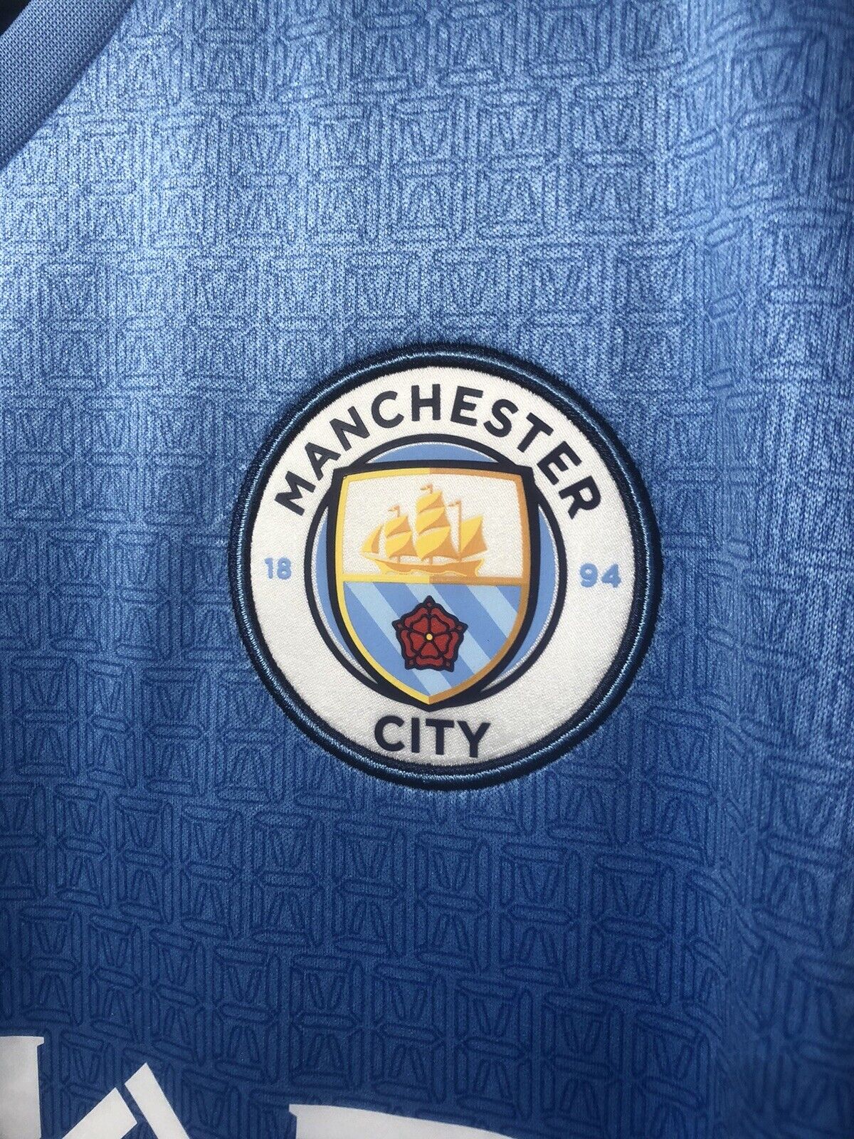 Foden #47 Manchester City 2021/22 Medium Home Champions League Shirt Puma BNWT