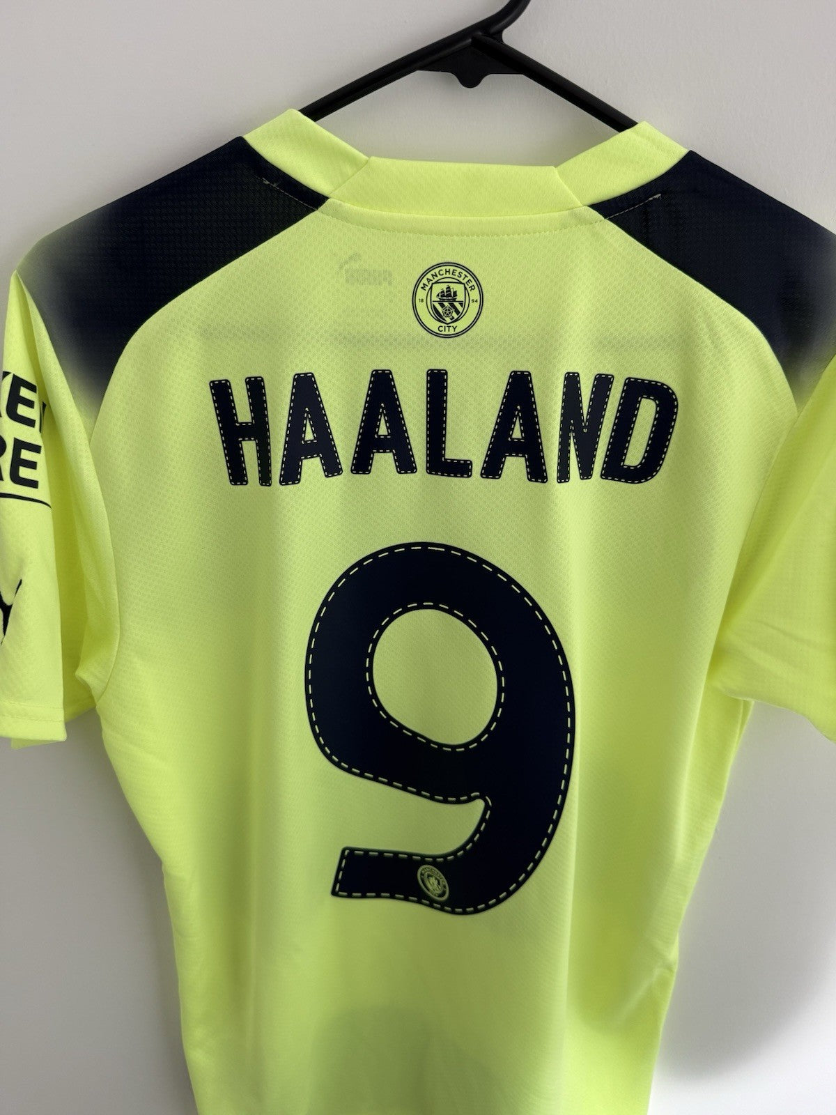 Manchester City Haaland #9 2022/23 Small 3rd Shirt Excellent Condition 765734-03