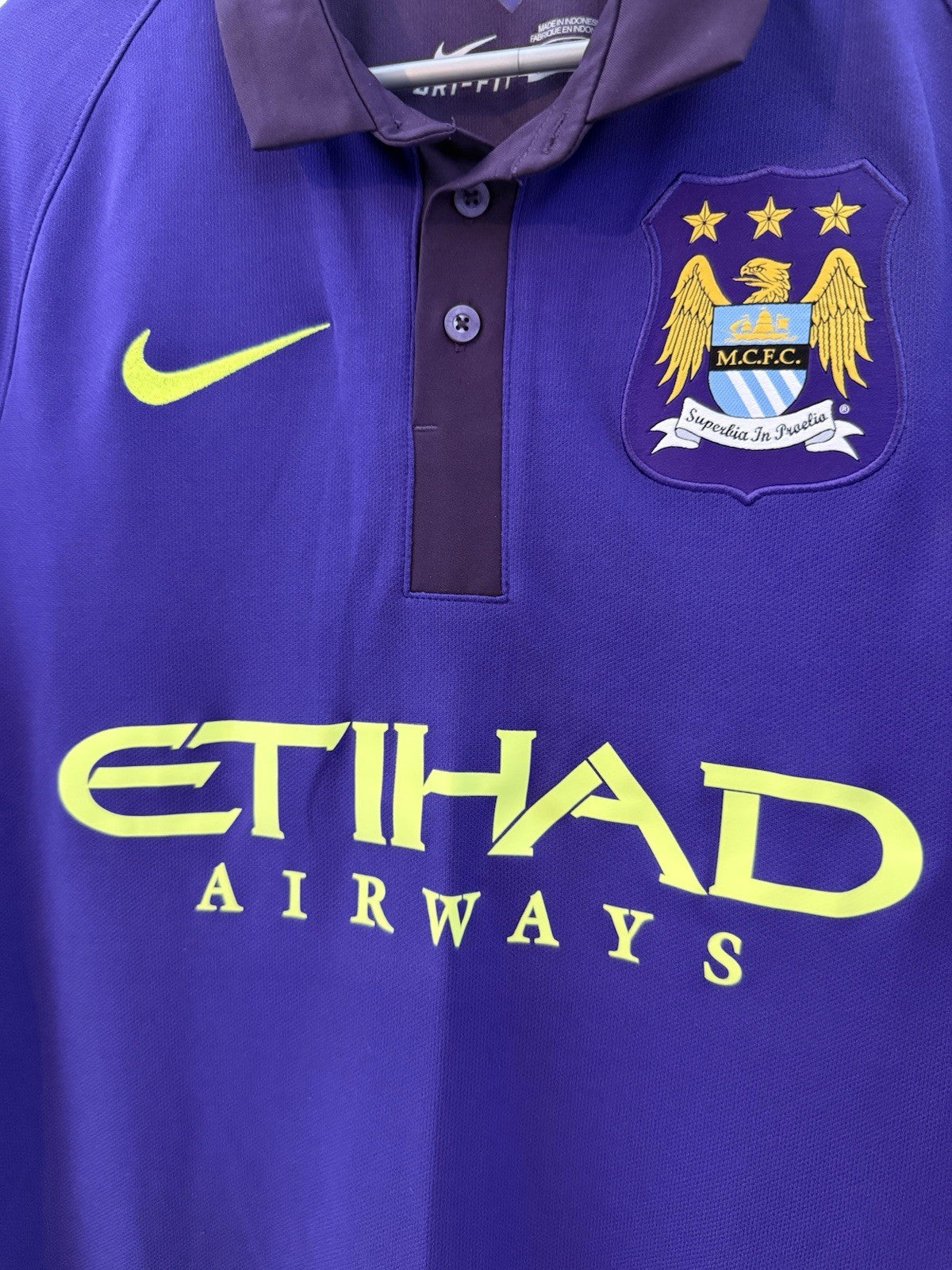 Manchester City 2014/15 Small 3rd Shirt Excellent Condition 631208-547