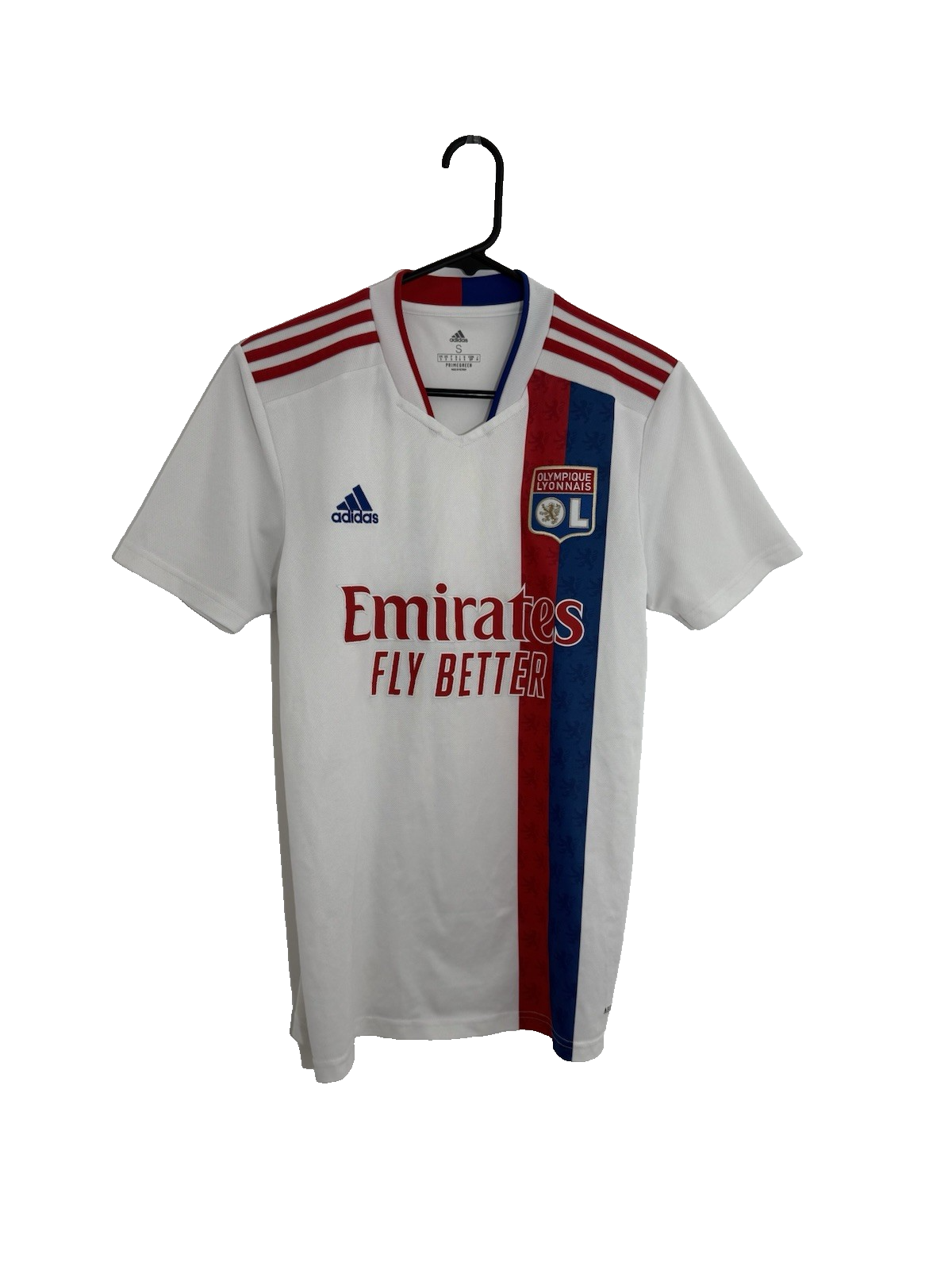 Lyon 2021/22 Small Home Shirt Adidas Excellent Condition HA6975