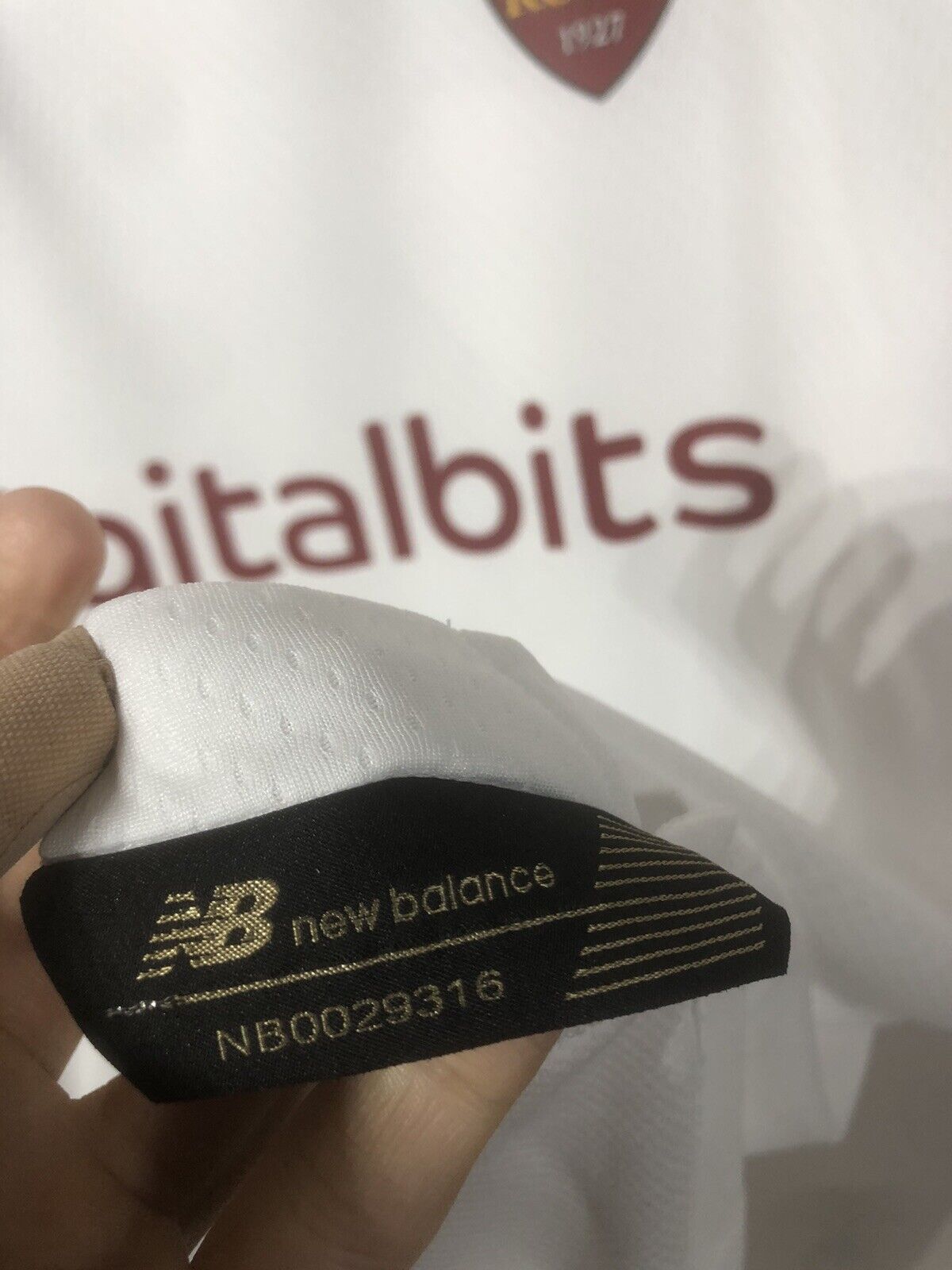 Pellegrini #7 AS Roma Away 2021/22 XL Authentic Pro Shirt New Balance BNWT