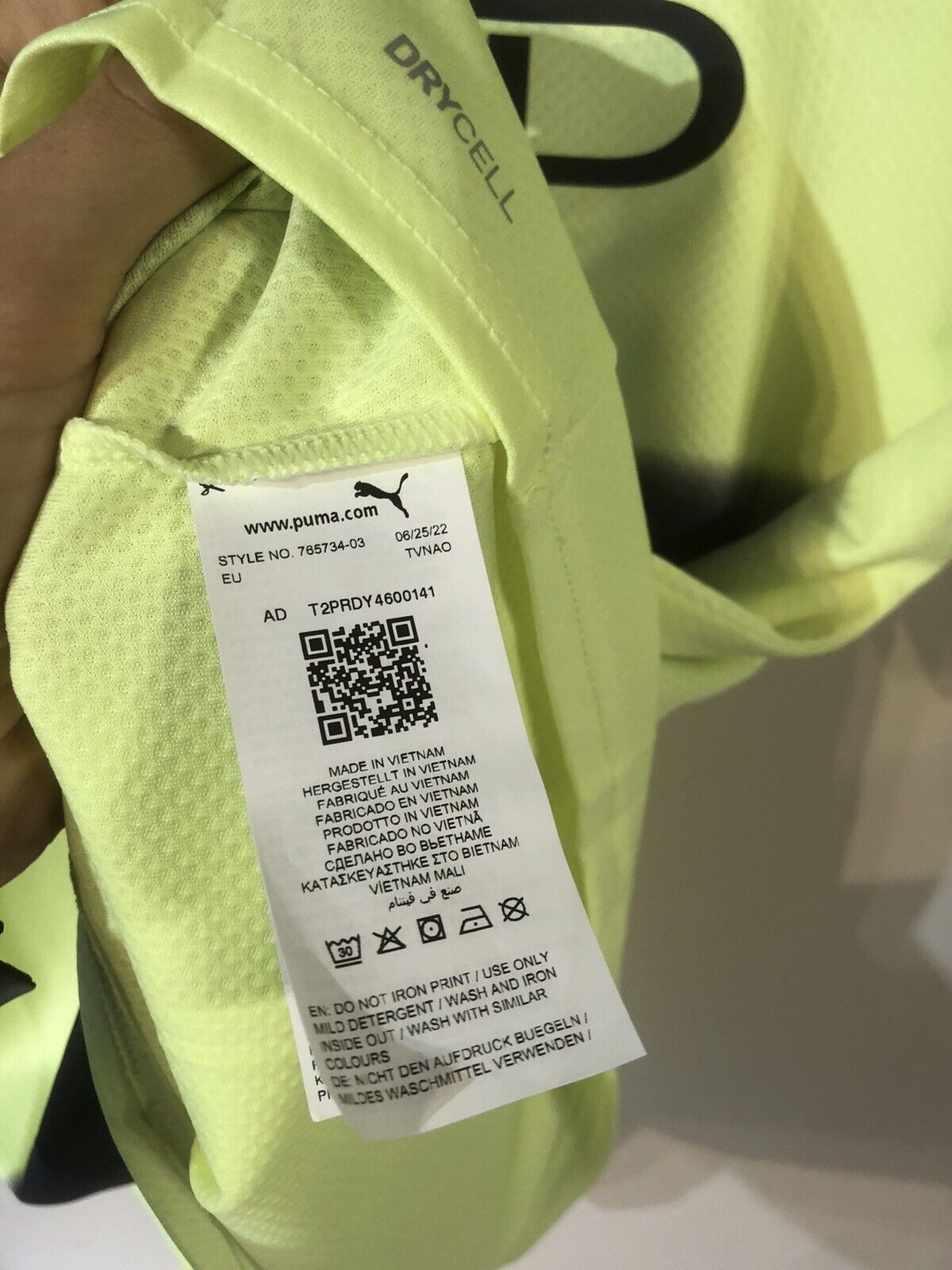 Foden #47 Manchester City 2022/23 Treble Medium 3rd Football Shirt Puma BNWT