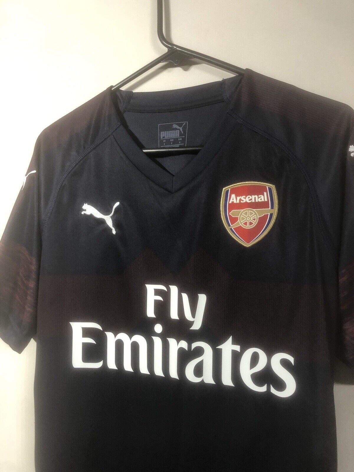 Özil #10 Arsenal 2018/19 Small Away Puma Excellent Condition 753213-13